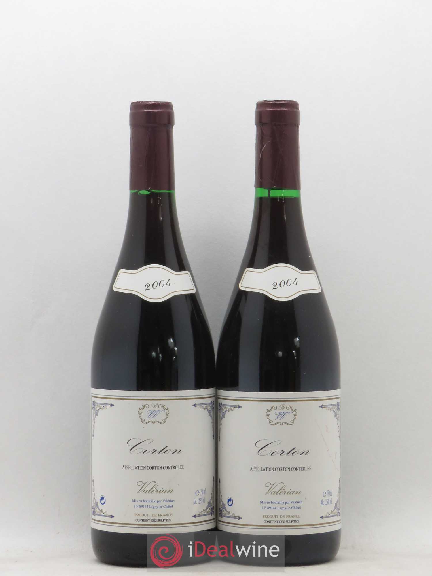 Corton Grand Cru Valérian 2004 - Lot de 2 bouteilles - 0