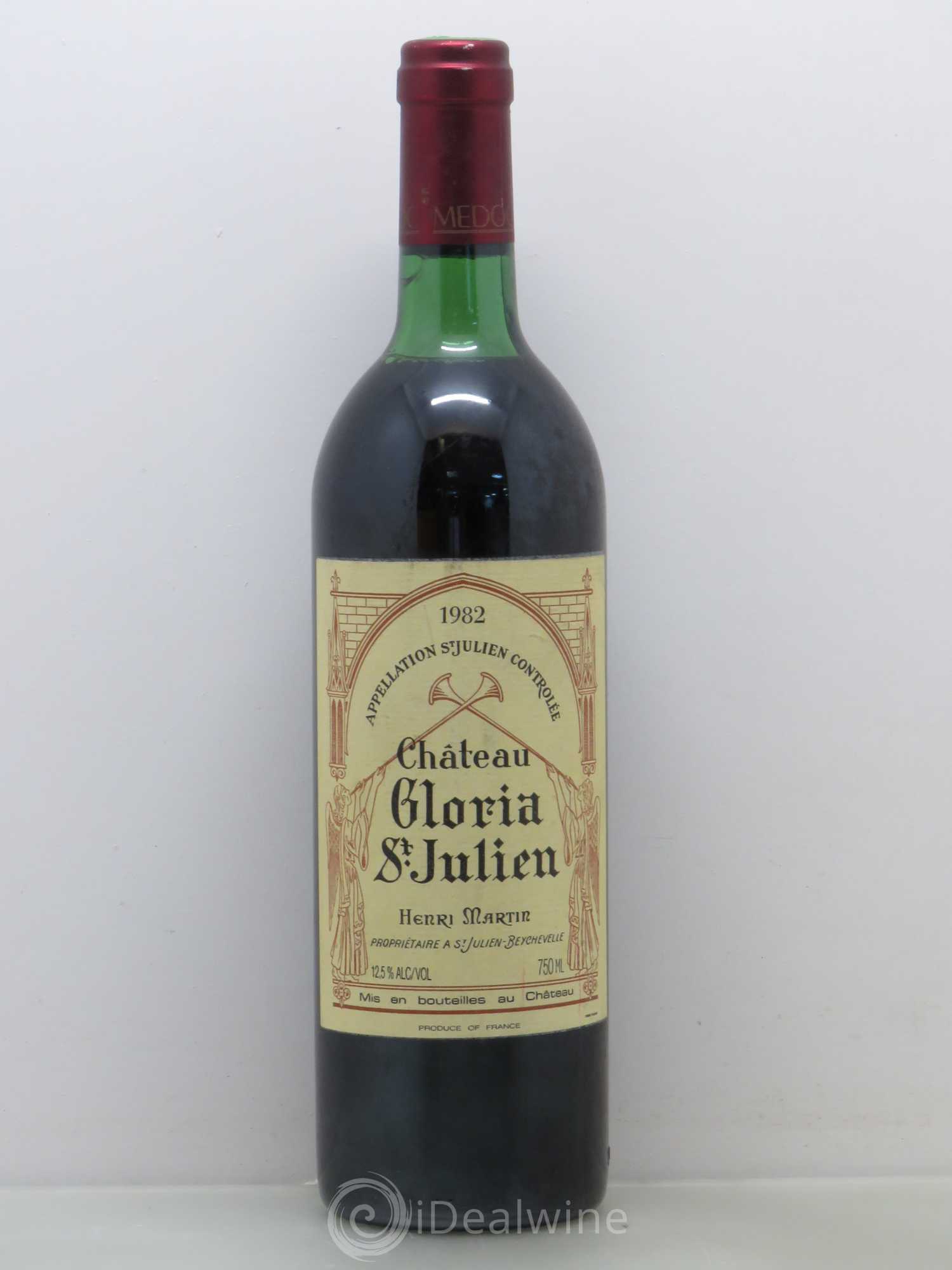 Château Gloria 1982 - Lot de 1 bouteille - 0