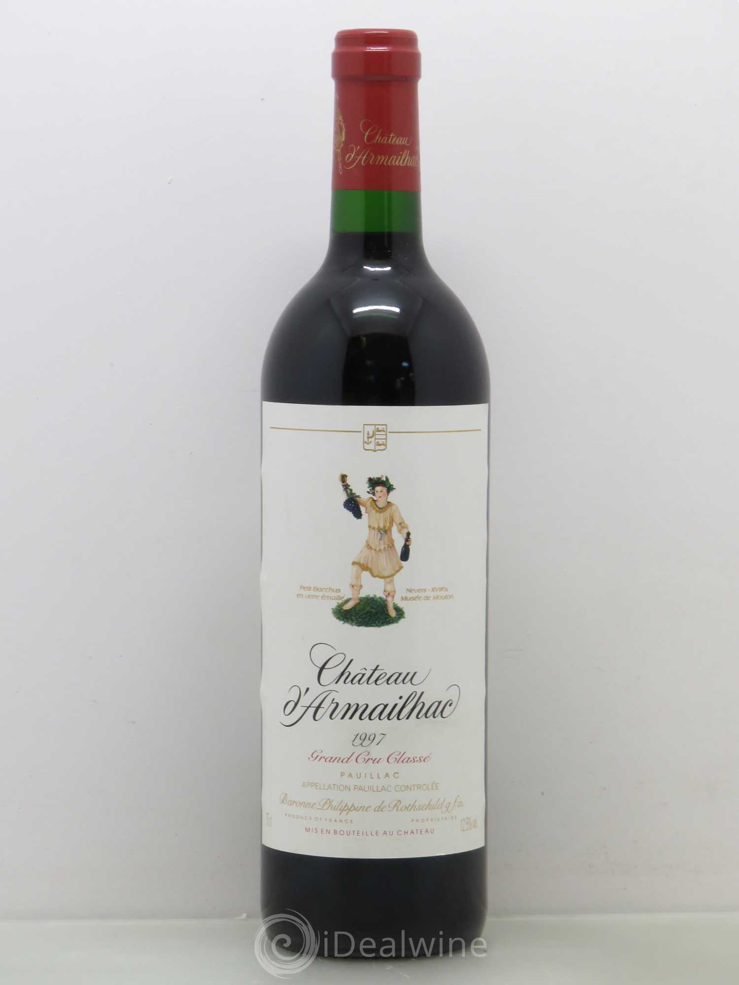 Château d' Armailhac - Mouton Baron(ne) Philippe 5ème Grand Cru Classé 1997 - Lotto di 1 bottiglia - 0