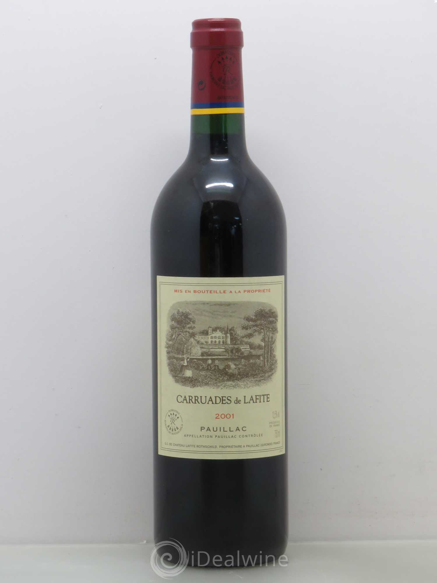Carruades de Lafite Rothschild Second Vin 2001 - Lot de 1 bouteille - 0