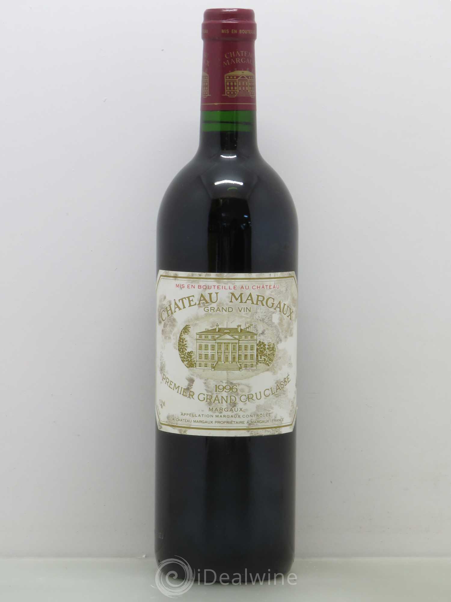 Château Margaux 1er Grand Cru Classé 1996 - Lot de 1 bouteille - 0