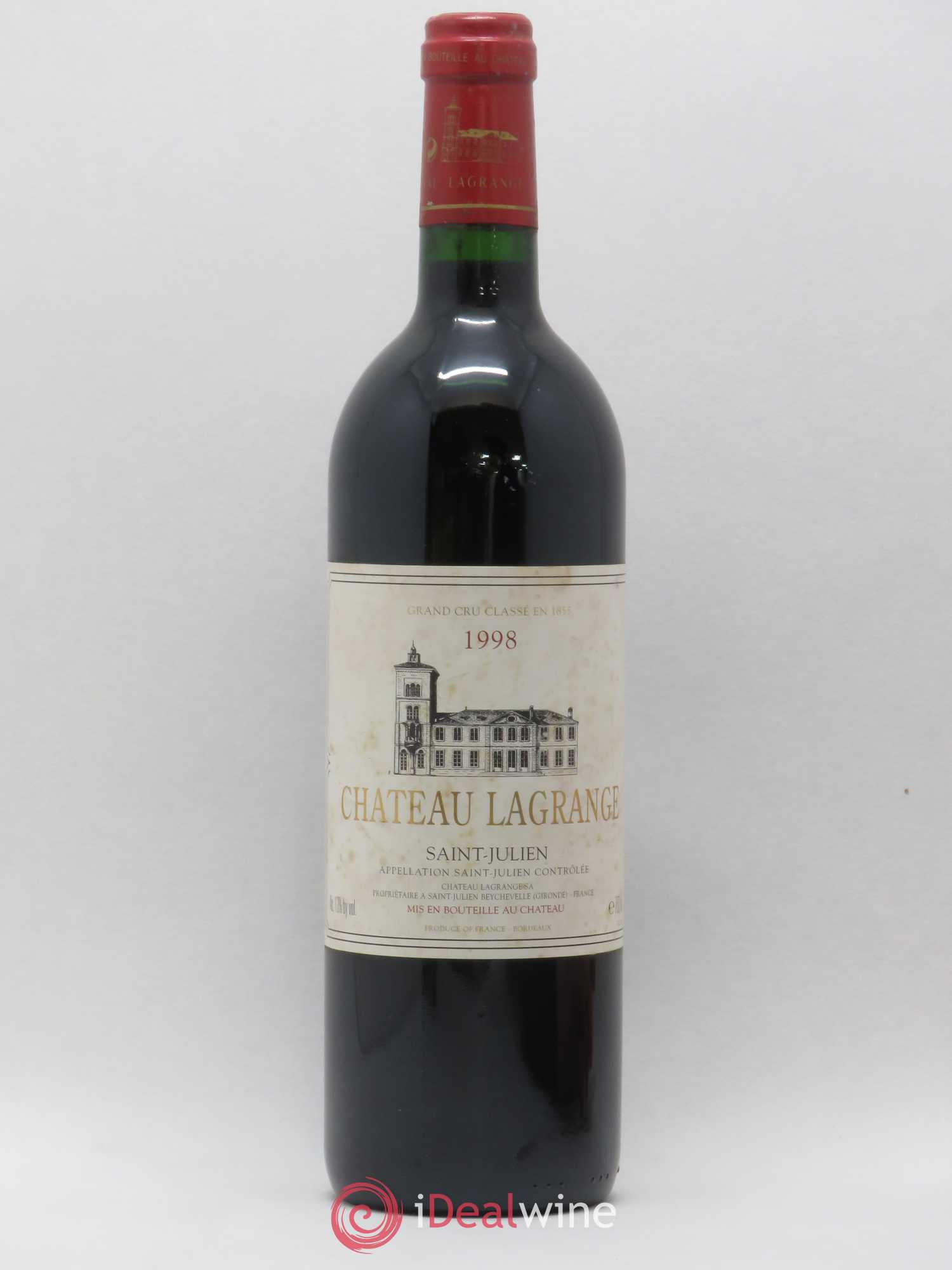 Château Lagrange 3ème Grand Cru Classé 1998 - Lot de 1 bouteille - 0