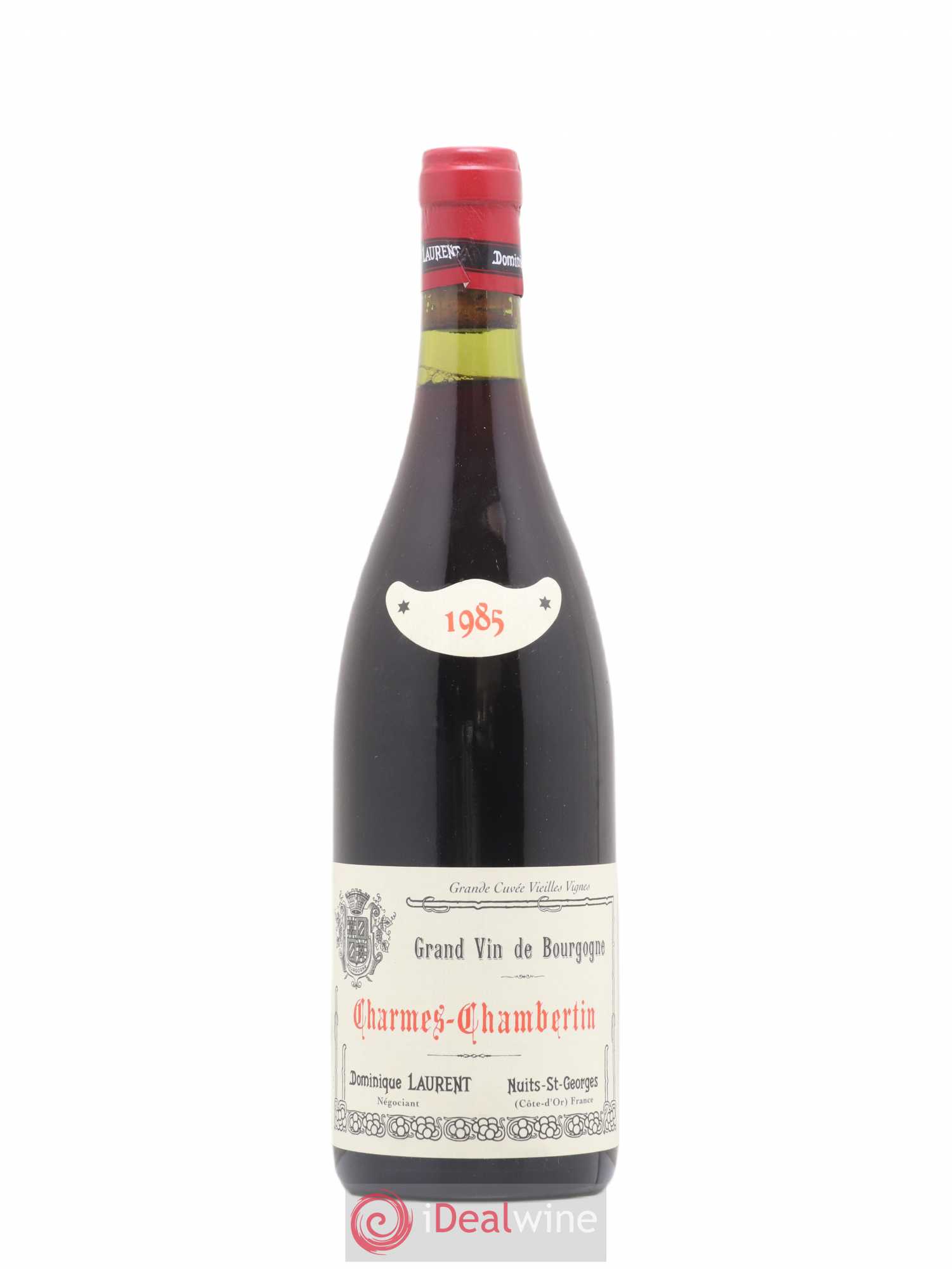 Charmes-Chambertin Grand Cru Vieilles Vignes Dominique Laurent 1985 - Lot de 1 bouteille - 0