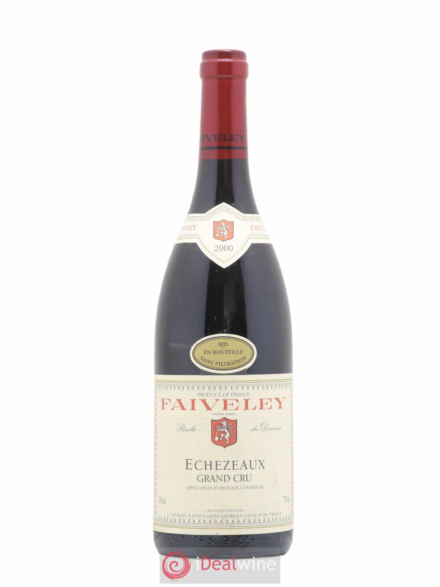Echezeaux Grand Cru Faiveley 2000 - Lot de 1 bouteille - 0