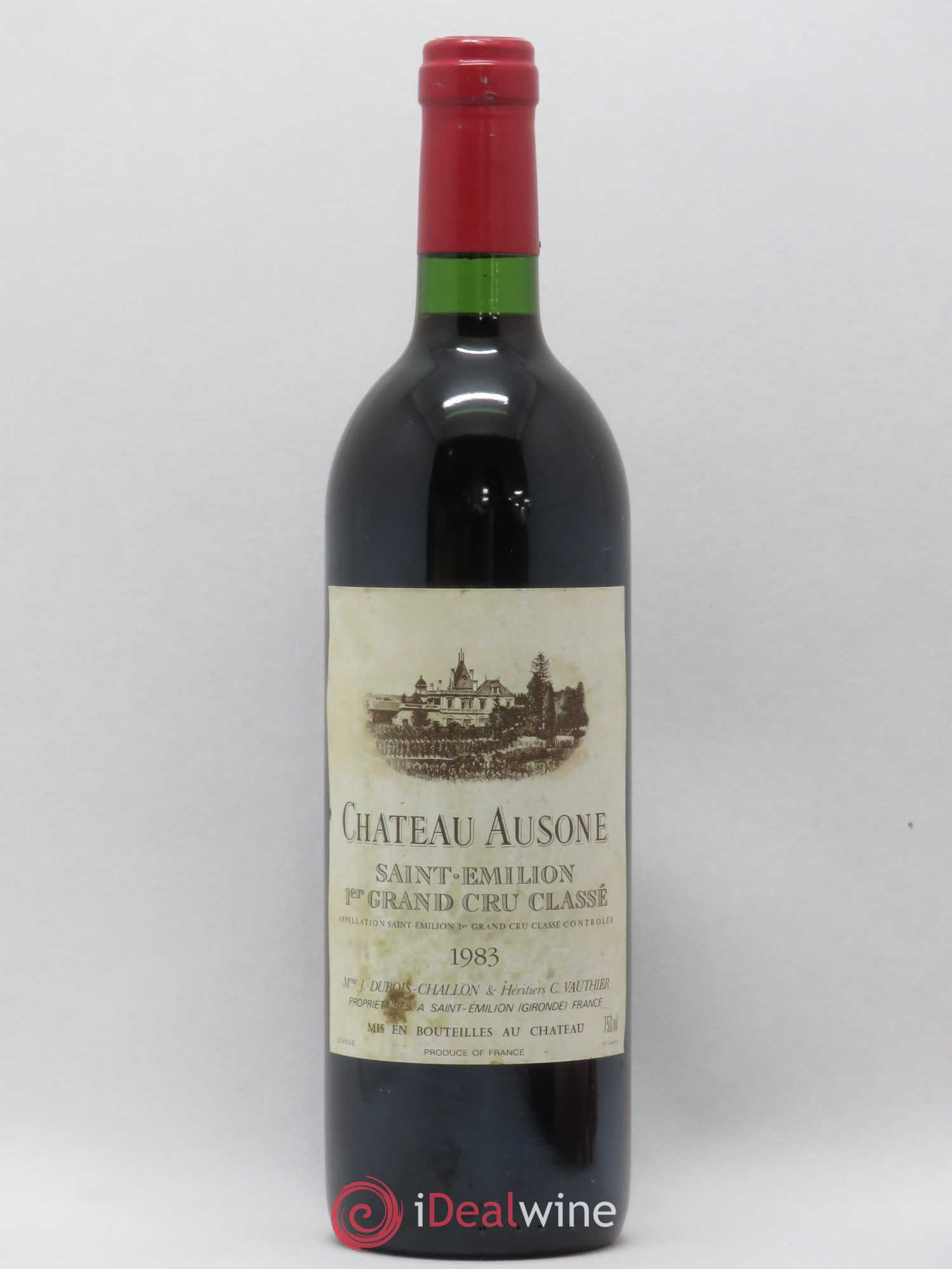 Château Ausone 1er Grand Cru Classé A 1983 - Lot de 1 bouteille - 0