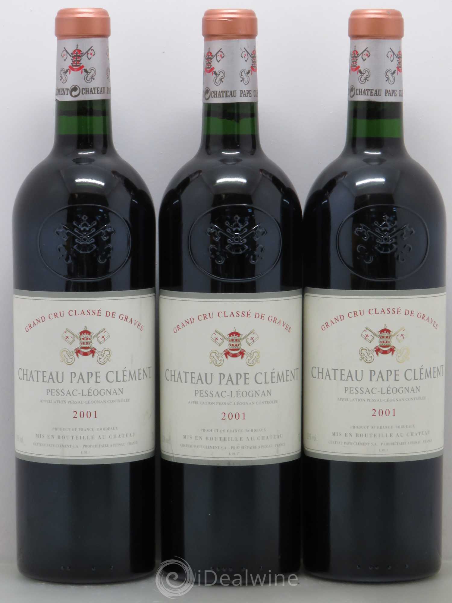 Château Pape Clément Cru Classé de Graves 2001 - Lot de 6 bouteilles - 2