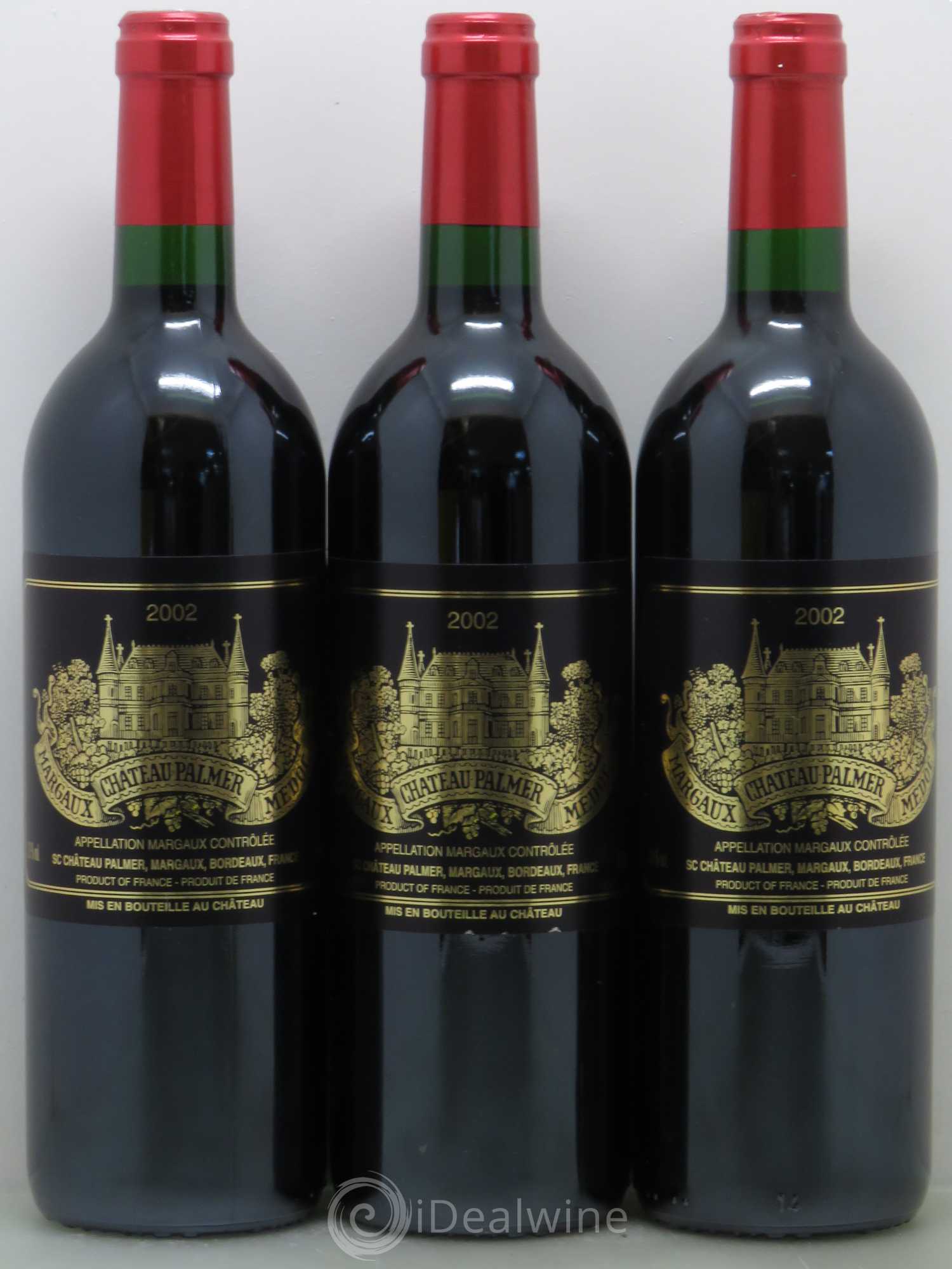 Château Palmer 3ème Grand Cru Classé 2002 - Lot de 6 bouteilles - 2