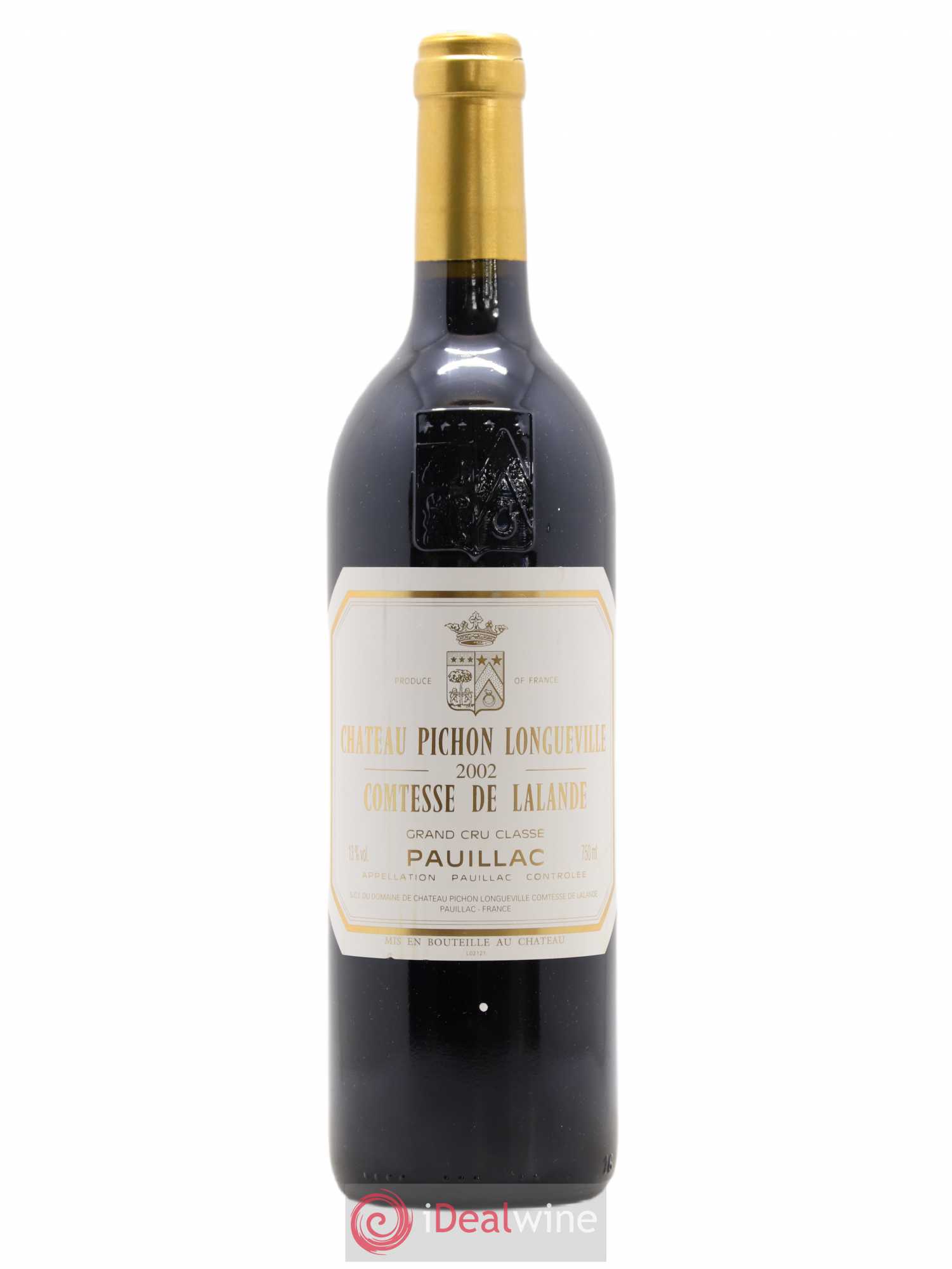 Château Pichon Longueville Comtesse de Lalande 2ème Grand Cru Classé 2002 - Lot de 1 bouteille - 0