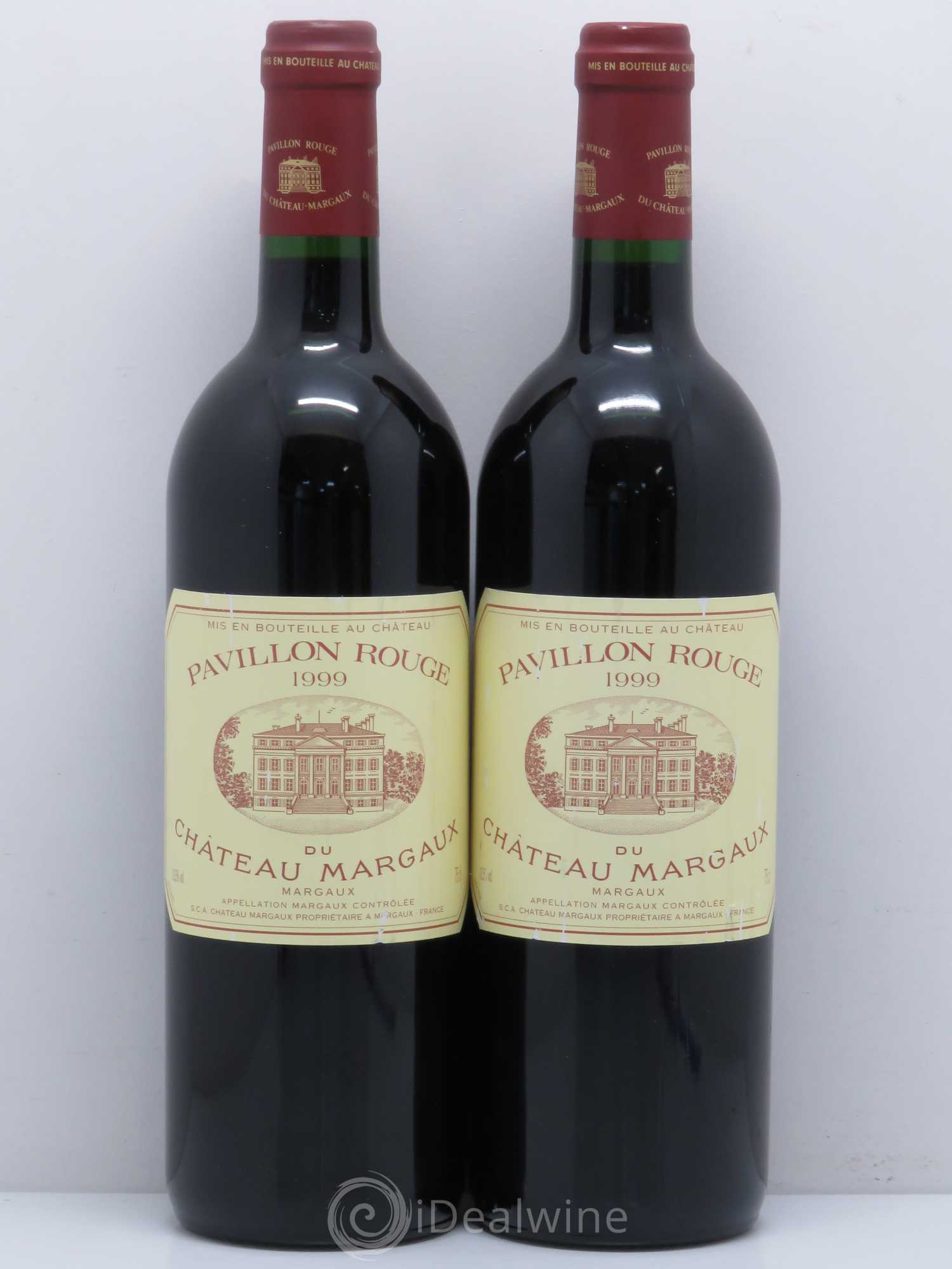 Pavillon Rouge du Château Margaux Second Vin 1999 - Lot de 2 bouteilles - 0