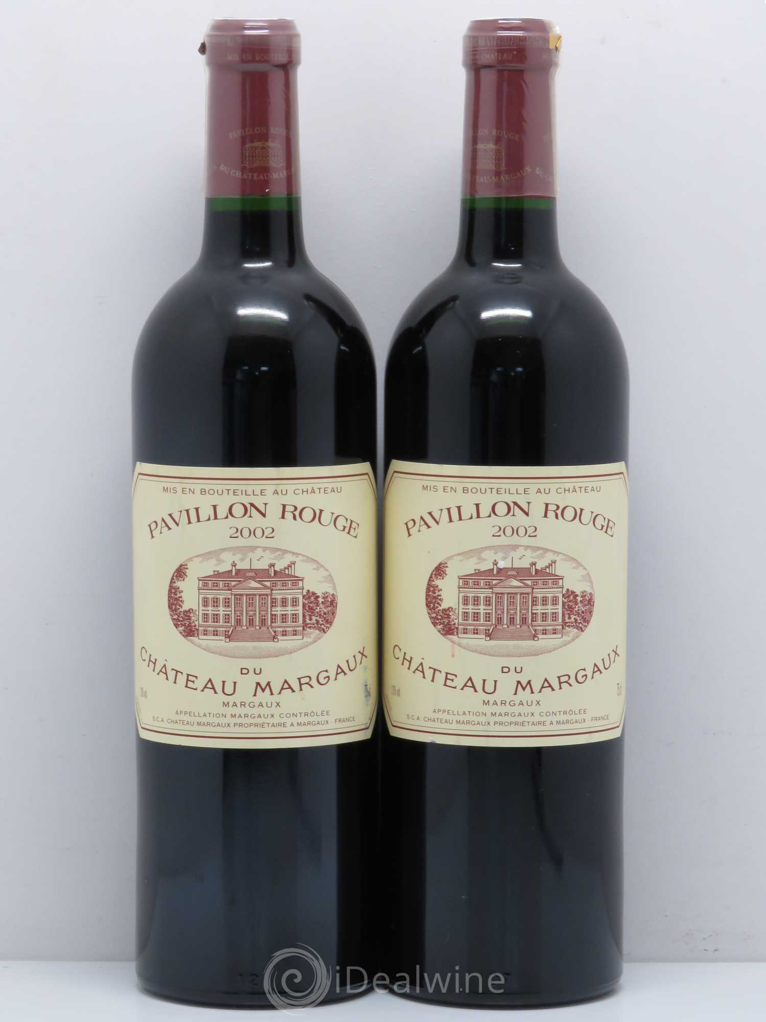 Pavillon Rouge du Château Margaux Second Vin 2002 - Lot de 2 bouteilles - 0