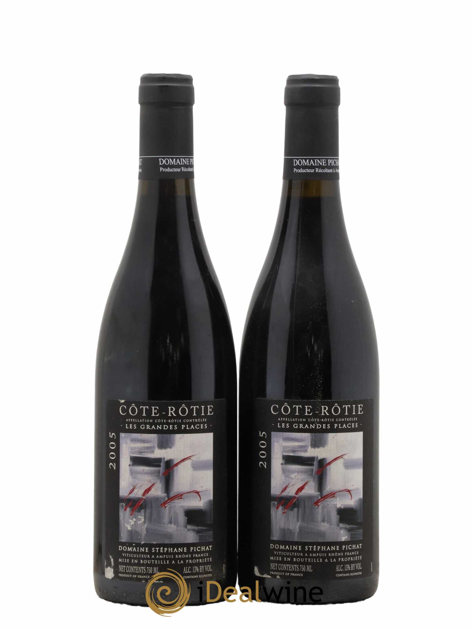 Côte-Rôtie Les Grandes Places Pichat (Domaine) 2005 - Lot de 2 bouteilles - 0