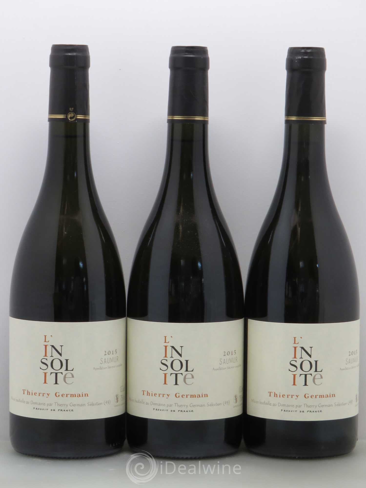 Saumur Insolite Domaine des Roches Neuves - Thierry Germain 2015 - Posten von 6 Flaschen - 2