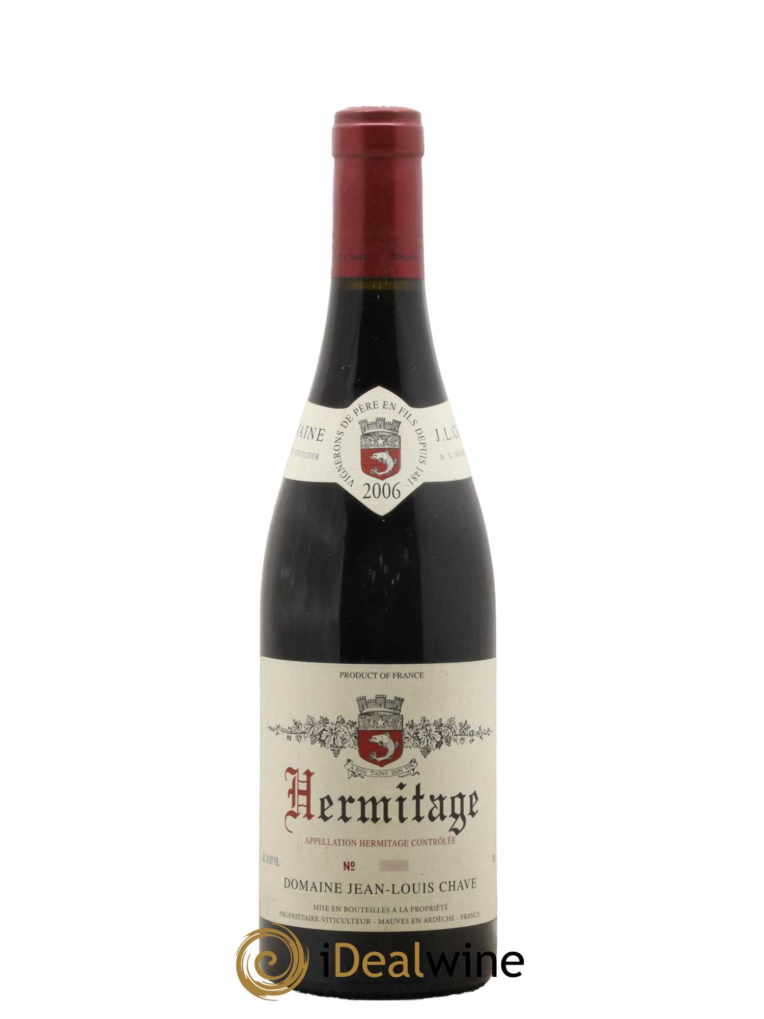 Hermitage Jean-Louis Chave 2006 - Lot de 1 bouteille - 0