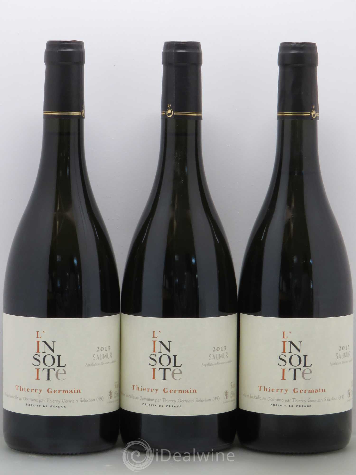 Saumur Insolite Domaine des Roches Neuves - Thierry Germain 2015 - Lot de 6 bouteilles - 1