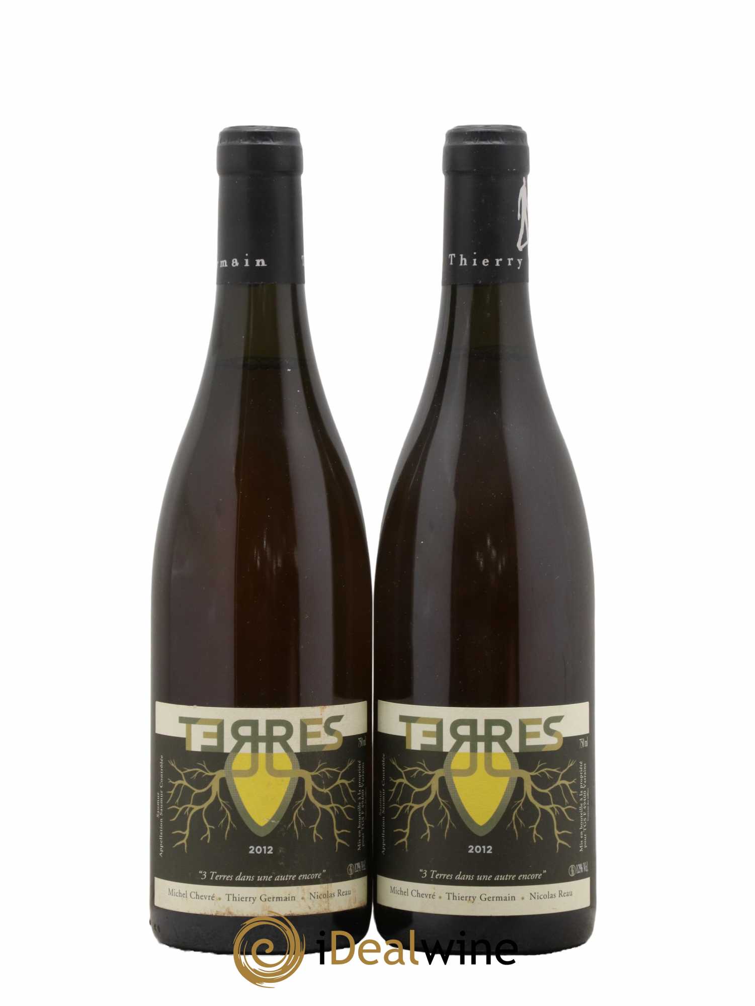 Saumur Terres Domaine des Roches Neuves - Thierry Germain 2012 - Lot de 2 bouteilles - 0
