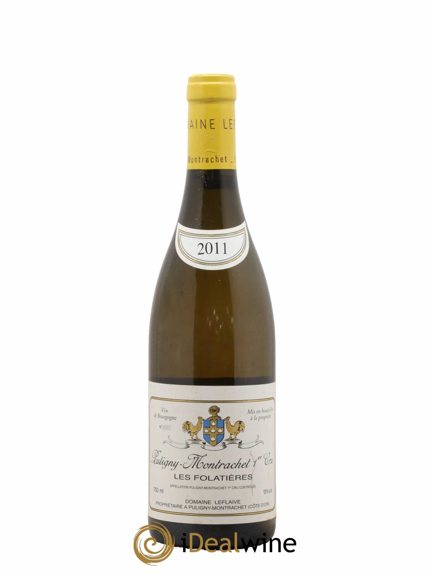 Puligny-Montrachet 1er Cru Les Folatières Leflaive (Domaine) 2011 - Lot de 1 bouteille - 0
