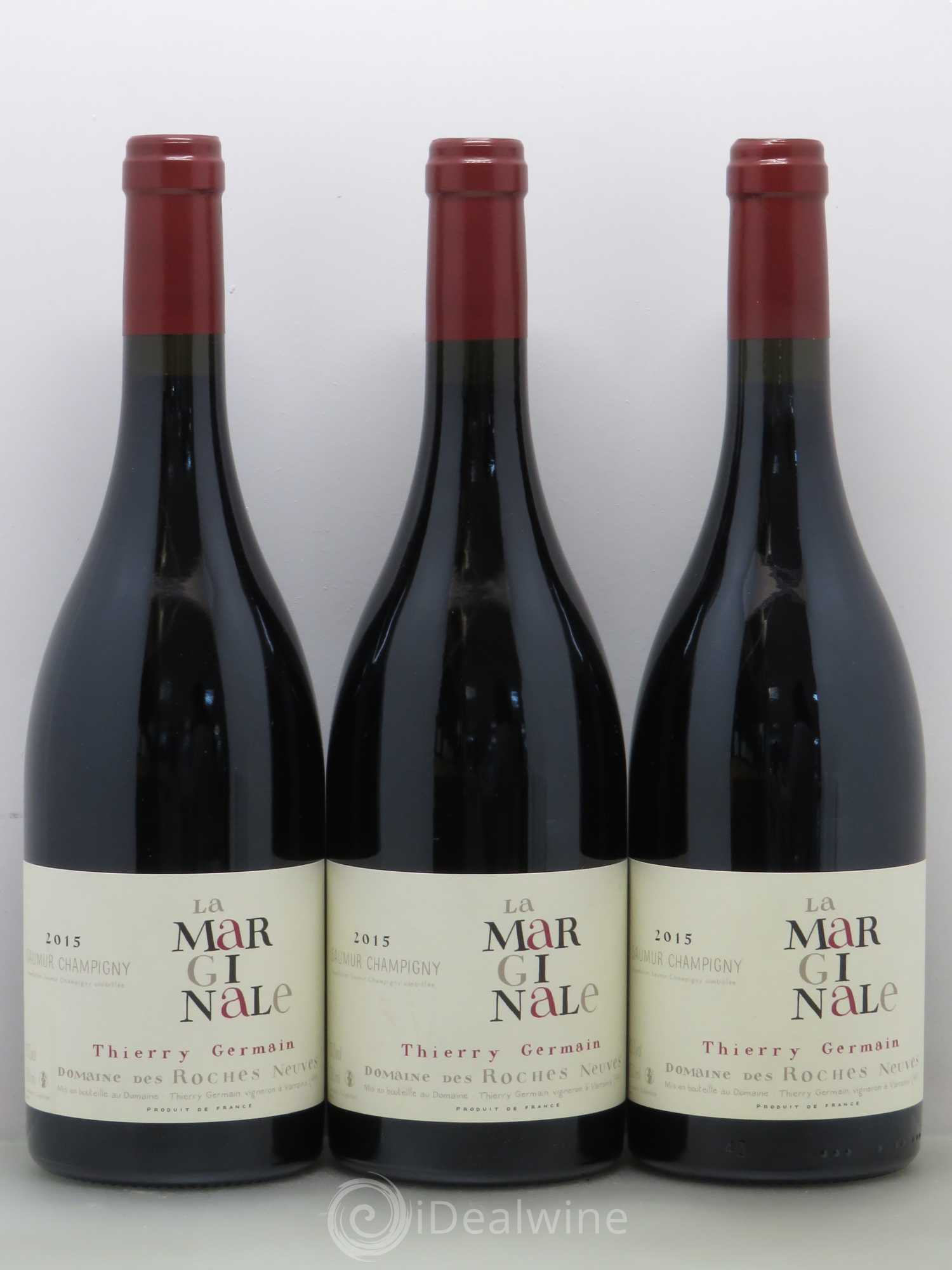 Saumur-Champigny La Marginale Domaine des Roches Neuves - Thierry Germain 2015 - Lot de 6 bouteilles - 1
