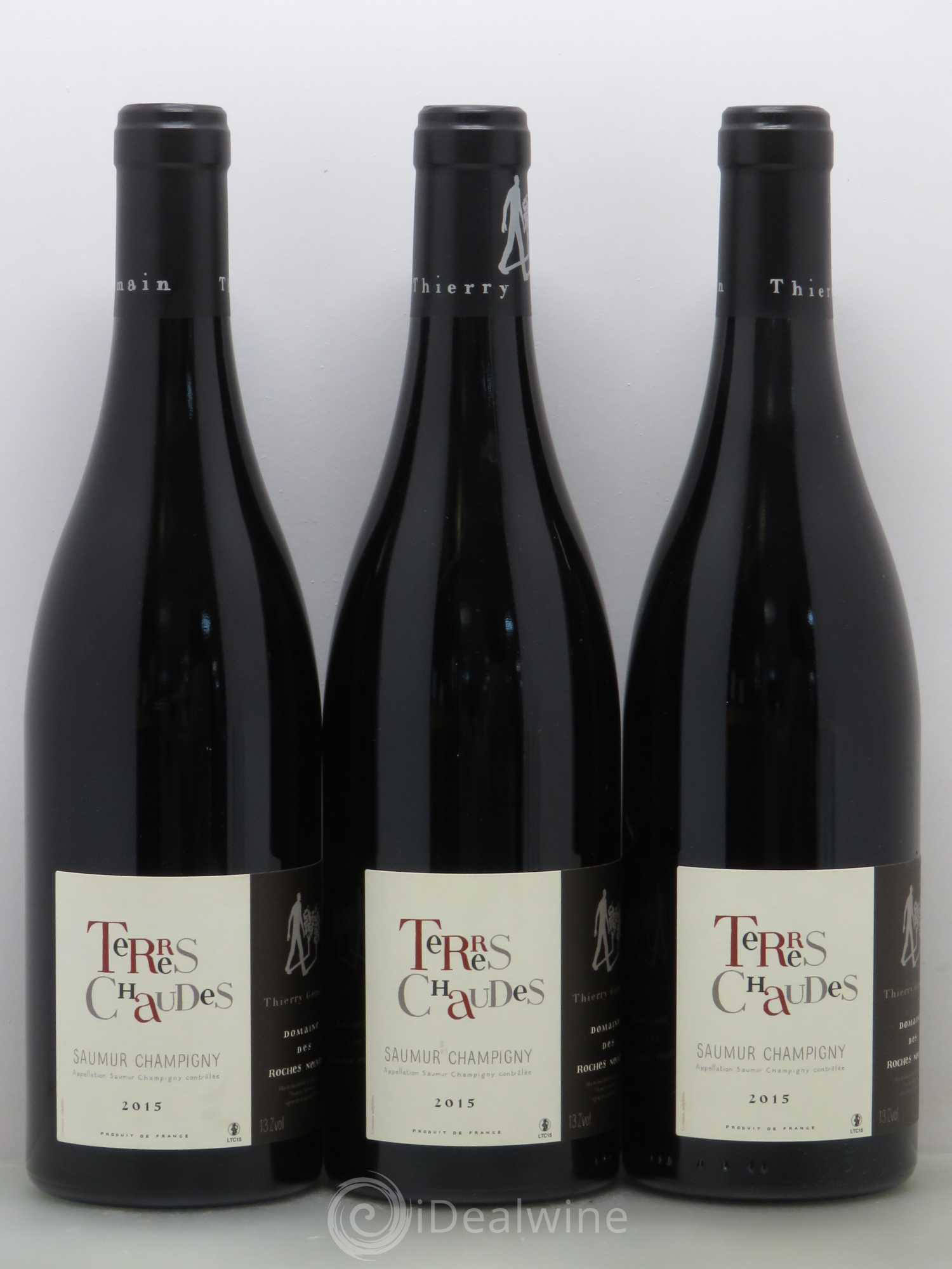 Saumur-Champigny Terres Chaudes Domaine des Roches Neuves - Thierry Germain 2015 - Lot de 6 bouteilles - 1