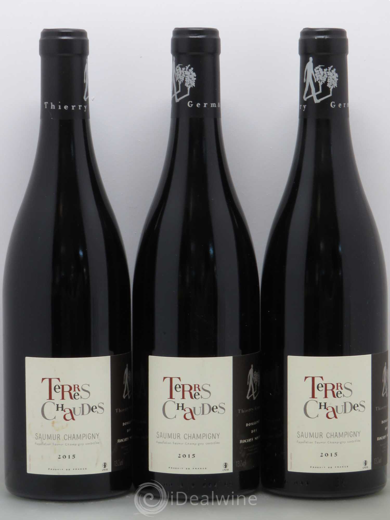 Saumur-Champigny Terres Chaudes Domaine des Roches Neuves - Thierry Germain 2015 - Lot de 3 bouteilles - 0