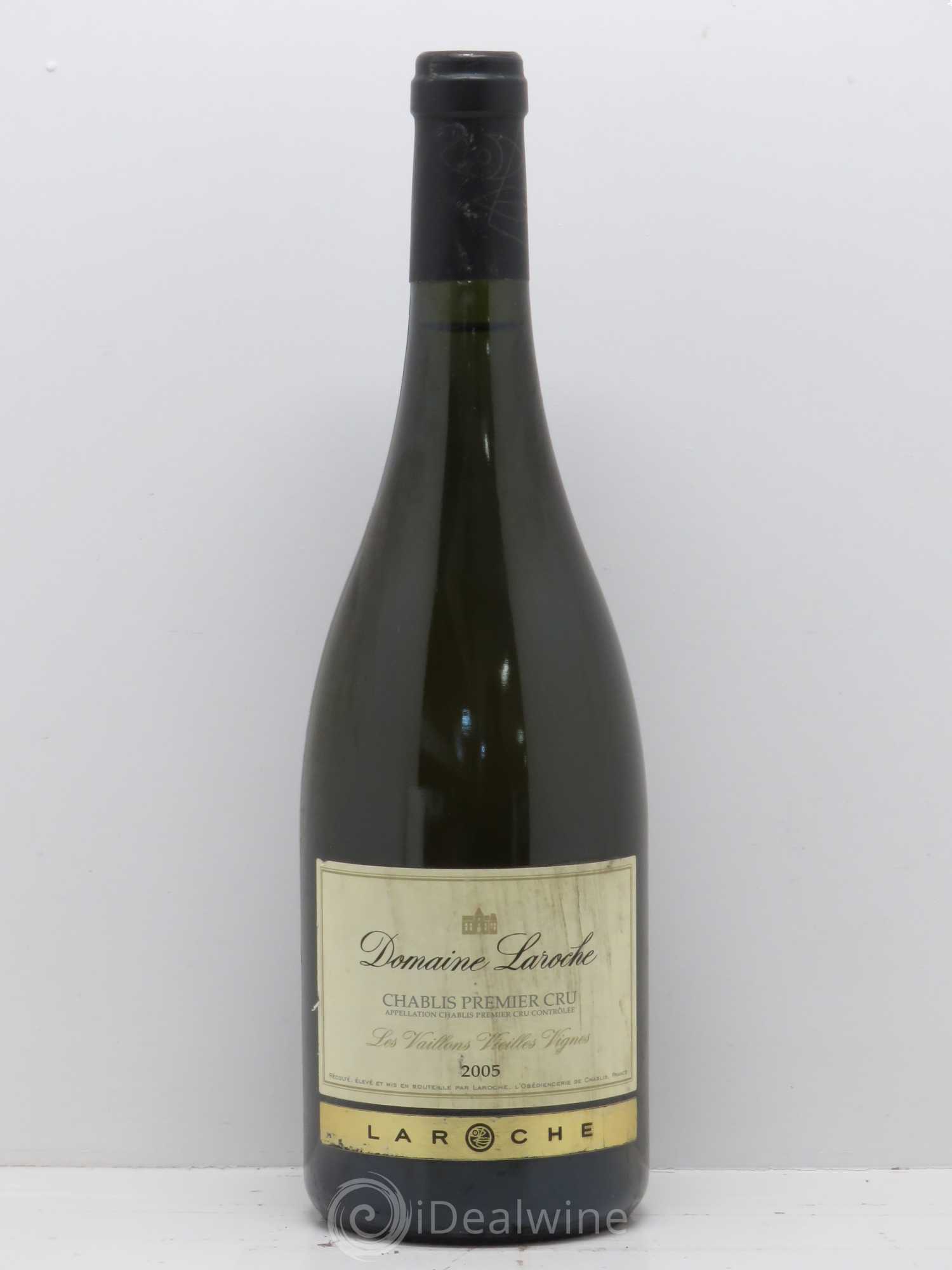 Chablis 1er Cru Les Vaillons Vieilles Vignes Domaine Laroche 2005 - Posten von 1 Flasche - 0
