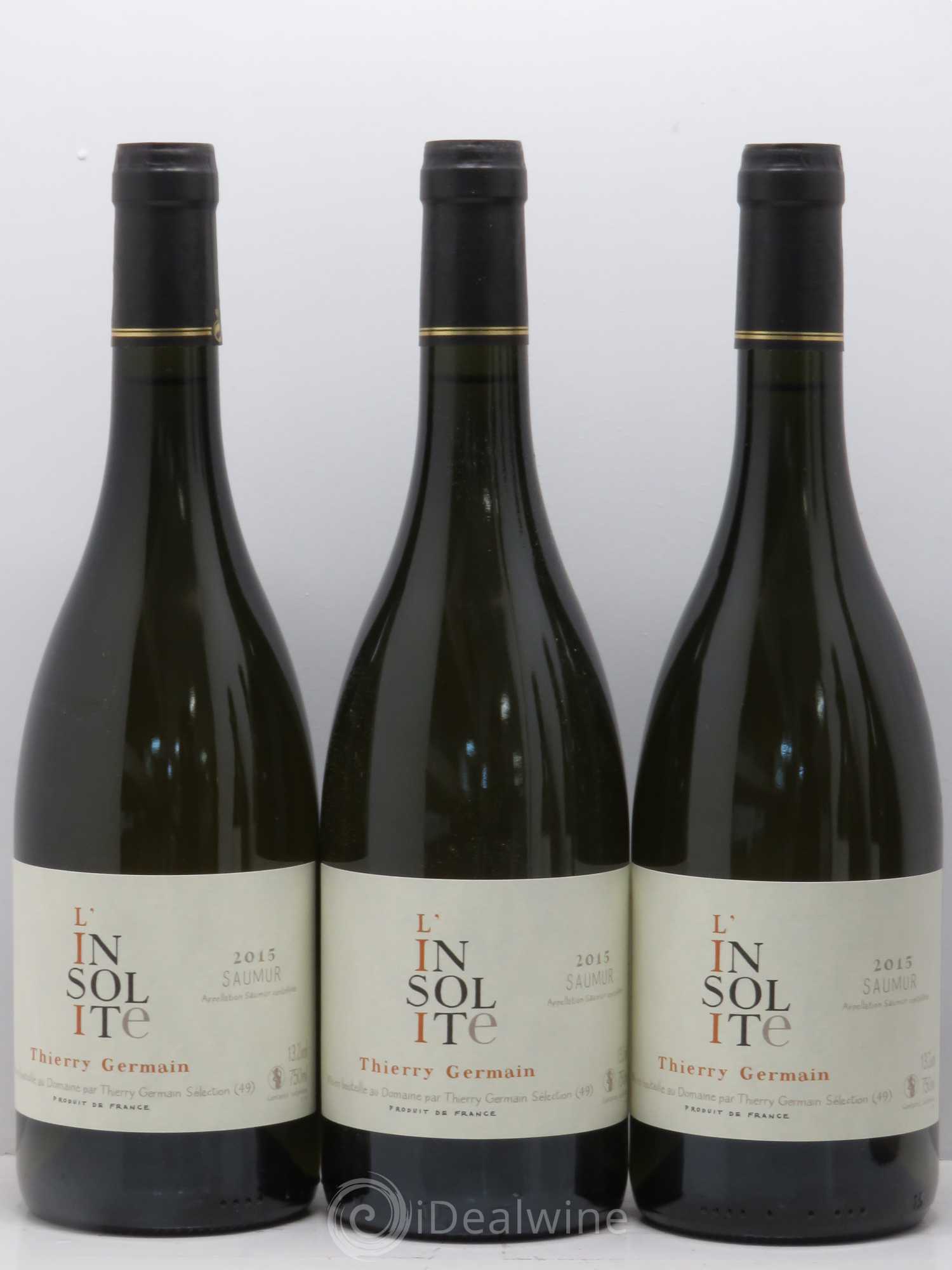 Saumur Insolite Domaine des Roches Neuves - Thierry Germain 2015 - Lot de 5 bouteilles - 1