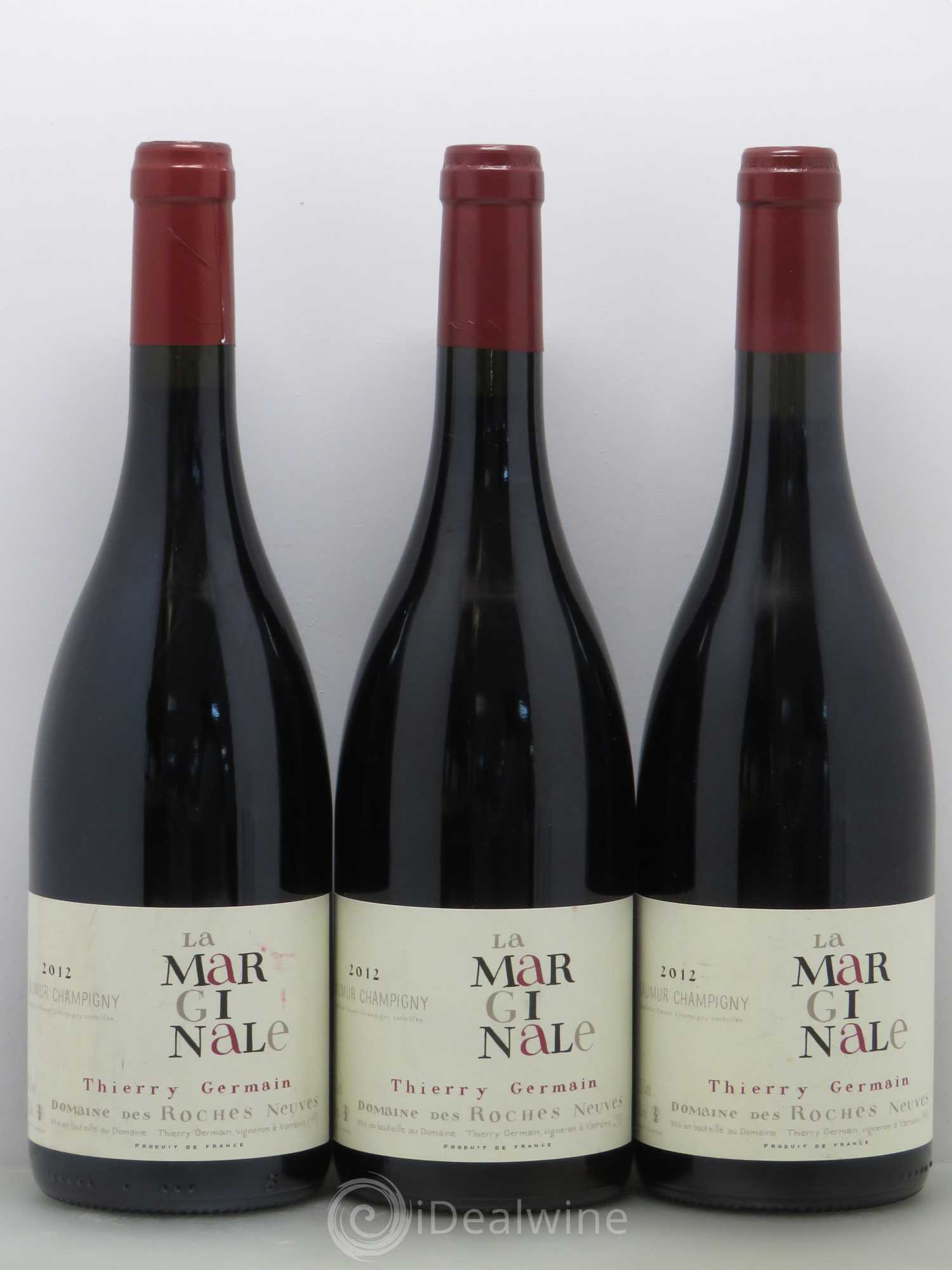 Saumur-Champigny La Marginale Domaine des Roches Neuves - Thierry Germain 2012 - Lot de 6 bouteilles - 1