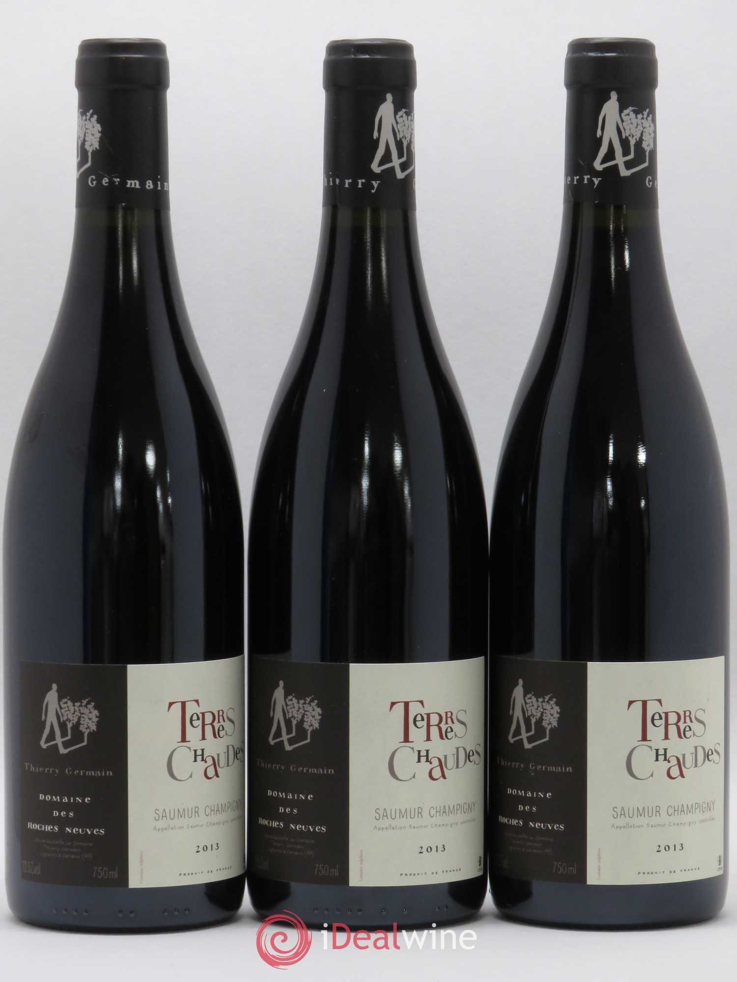 Saumur-Champigny Terres Chaudes Domaine des Roches Neuves - Thierry Germain 2013 - Lot de 6 bouteilles - 2