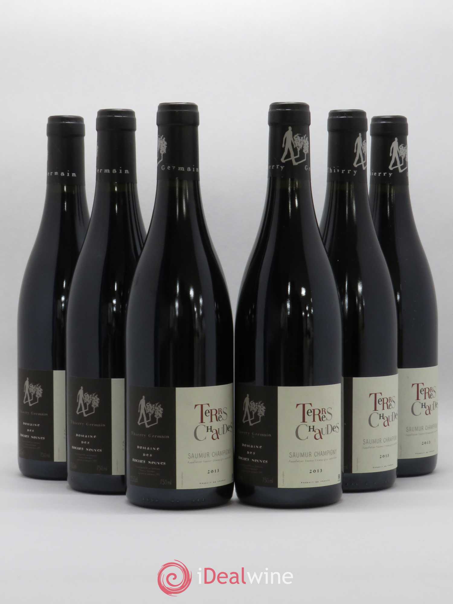 Saumur-Champigny Terres Chaudes Domaine des Roches Neuves - Thierry Germain 2013 - Lot de 6 bouteilles - 0