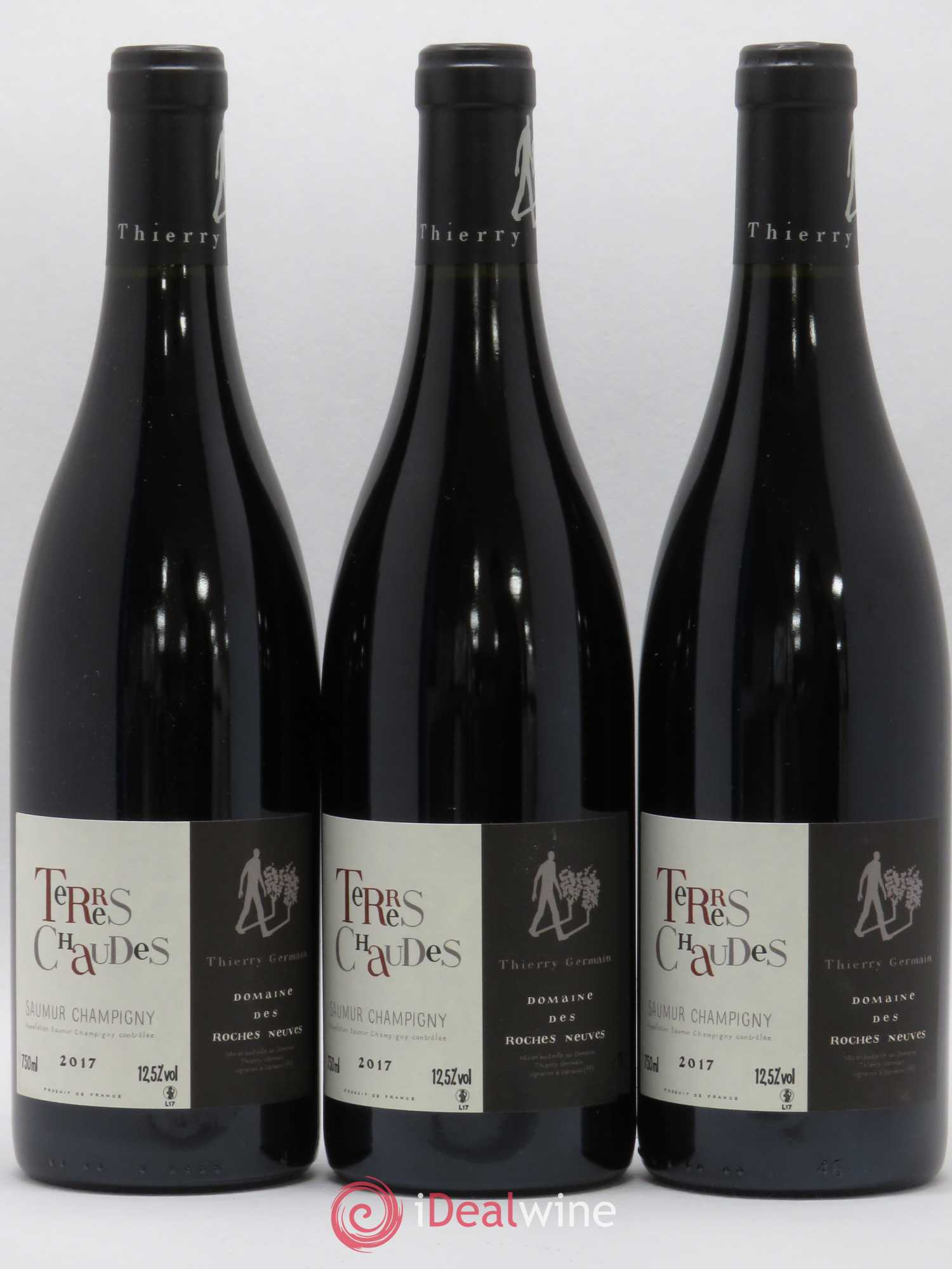 Saumur-Champigny Terres Chaudes Domaine des Roches Neuves - Thierry Germain 2017 - Lot de 6 bouteilles - 1
