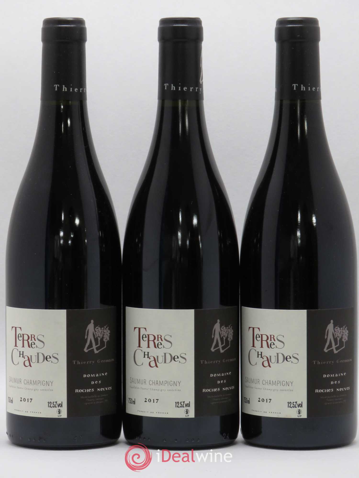 Saumur-Champigny Terres Chaudes Domaine des Roches Neuves - Thierry Germain 2017 - Lot de 6 bouteilles - 2
