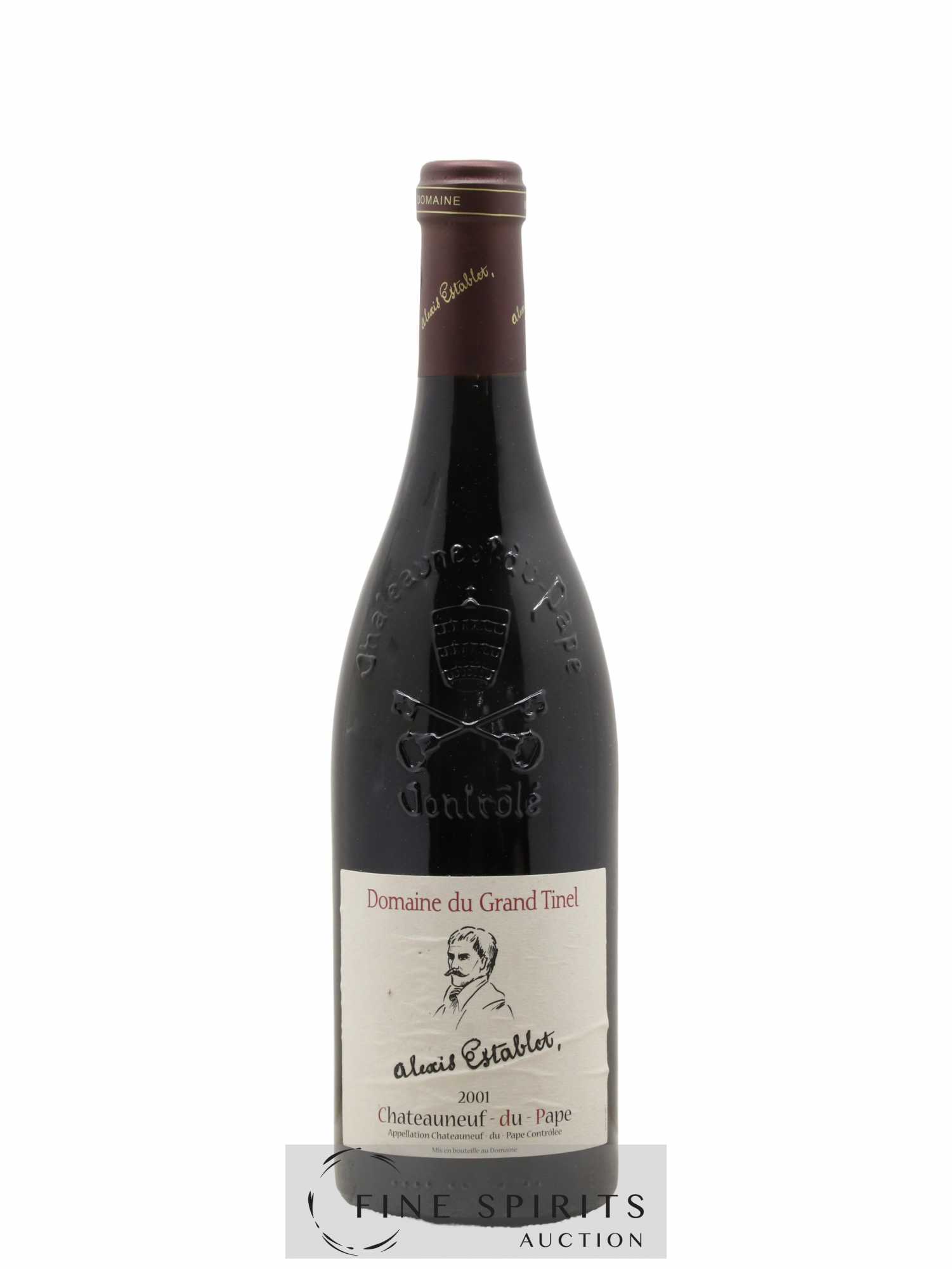 Châteauneuf-du-Pape Grand Tinel 2001 - Lot de 1 bouteille - 0