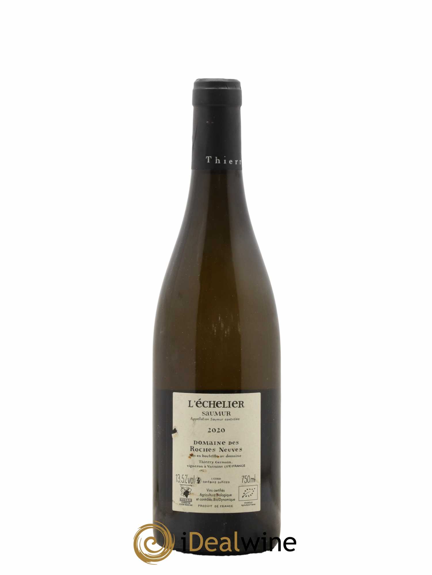 Saumur l'Echelier Domaine des Roches Neuves - Thierry Germain 2020 - Lot de 1 bouteille - 1