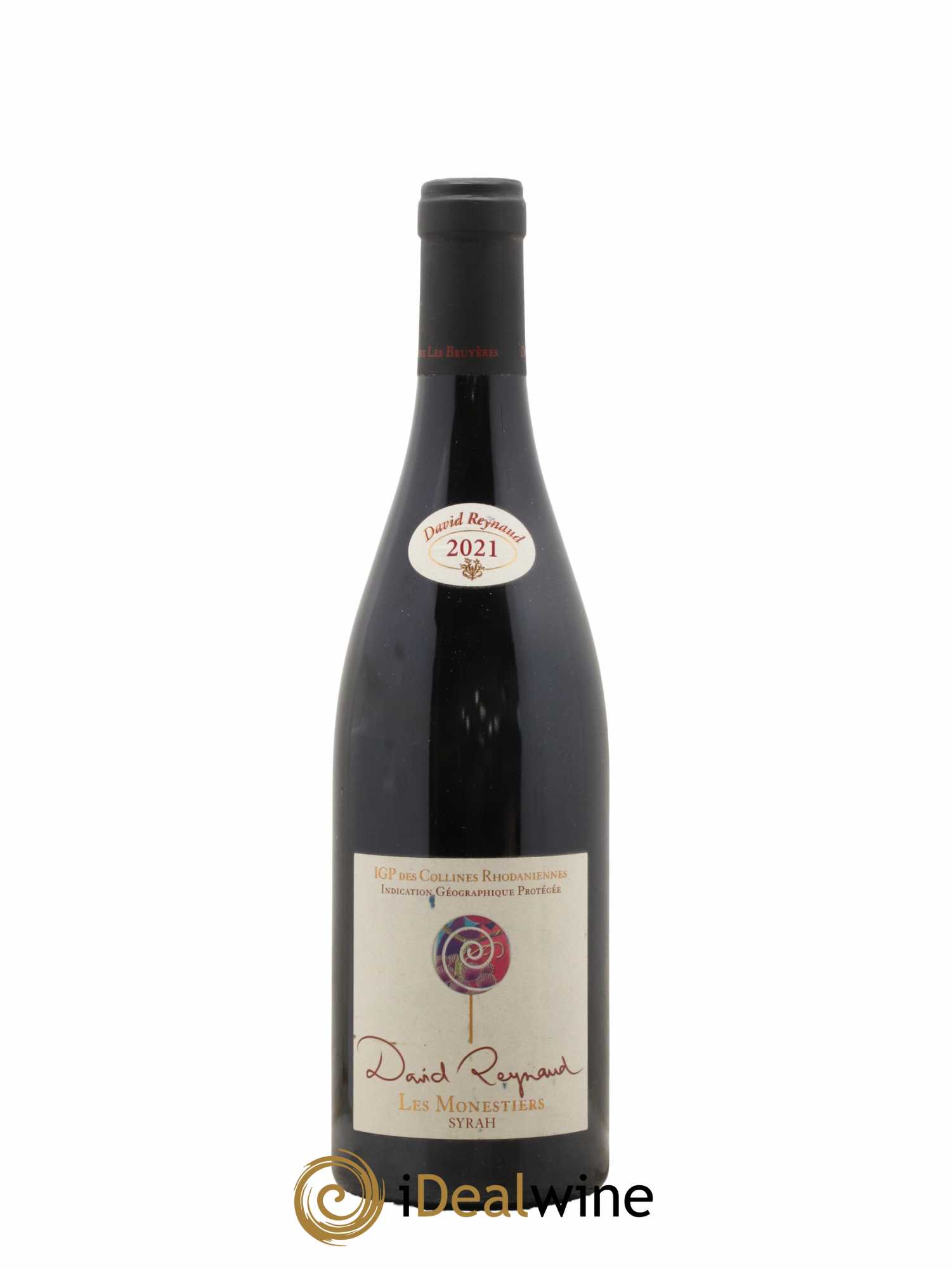 Rhône Les Monestier David Reynaud 2021 - Lot de 1 bouteille - 0