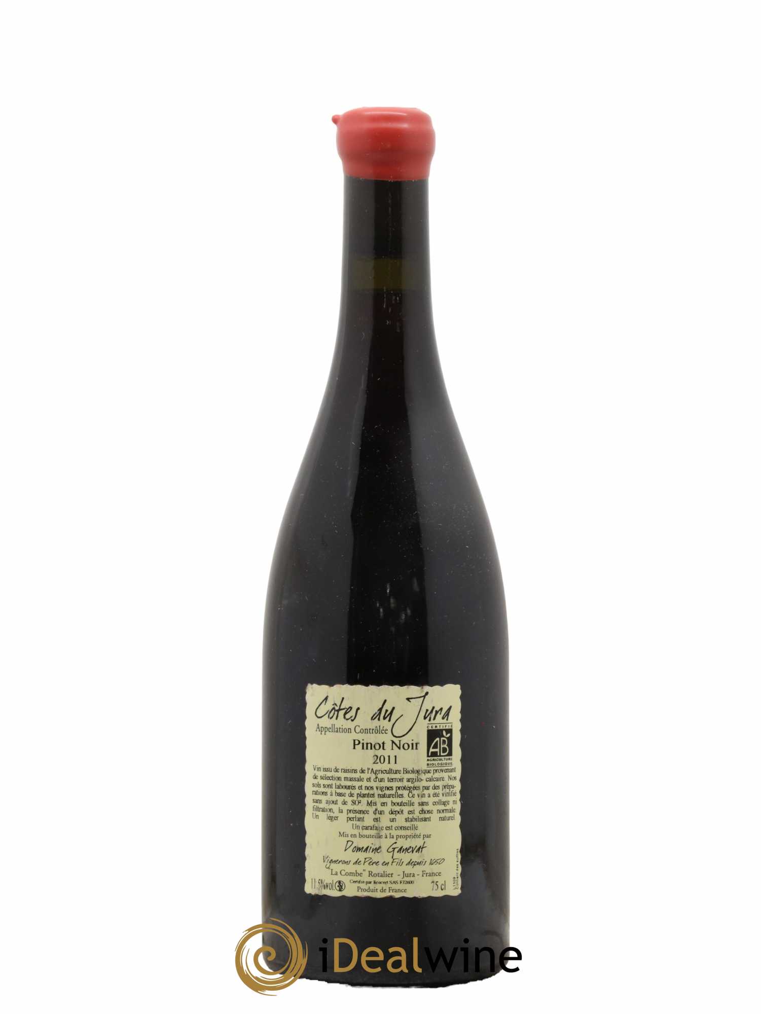 Côtes du Jura Cuvée Julien Jean-François Ganevat (Domaine) 2011 - Lot de 1 bouteille - 1