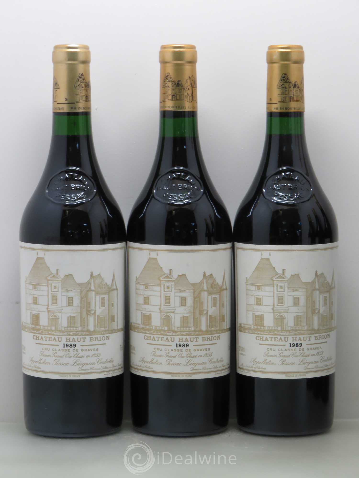 Château Haut Brion 1er Grand Cru Classé 1989 - Lot de 6 bouteilles - 1