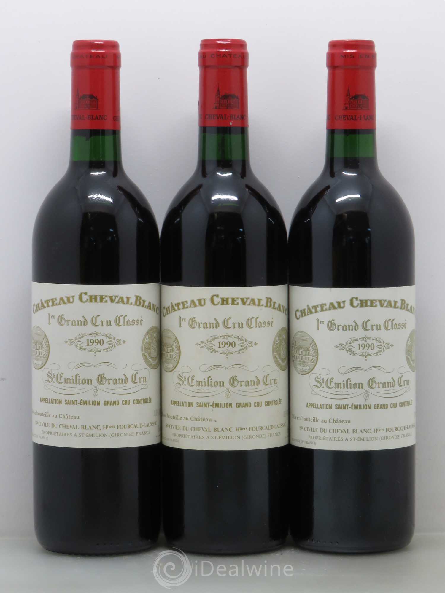 Château Cheval Blanc 1er Grand Cru Classé A 1990 - Lot de 6 bouteilles - 2
