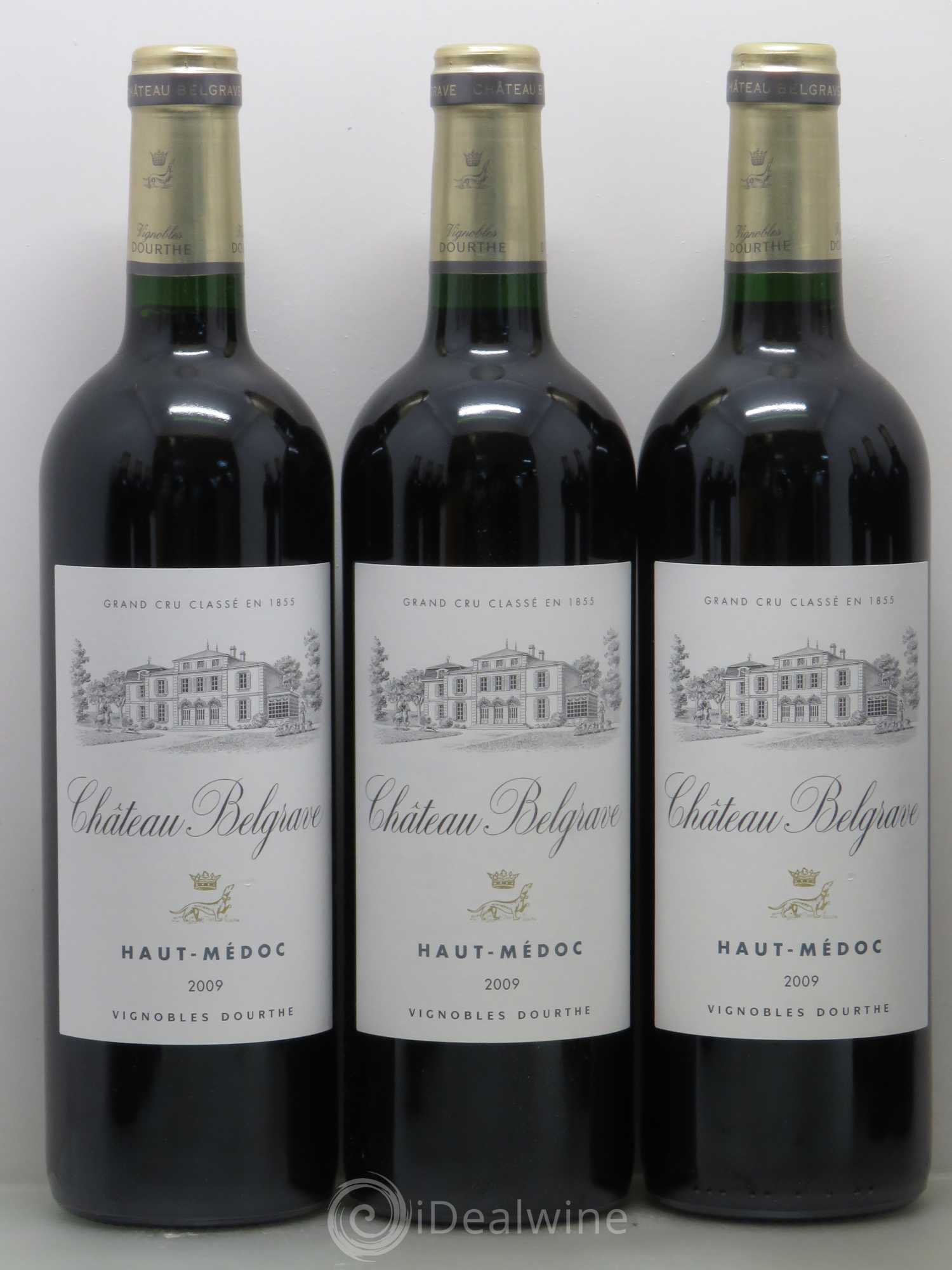 Château Belgrave 5ème Grand Cru Classé 2009 - Lot de 12 bouteilles - 2
