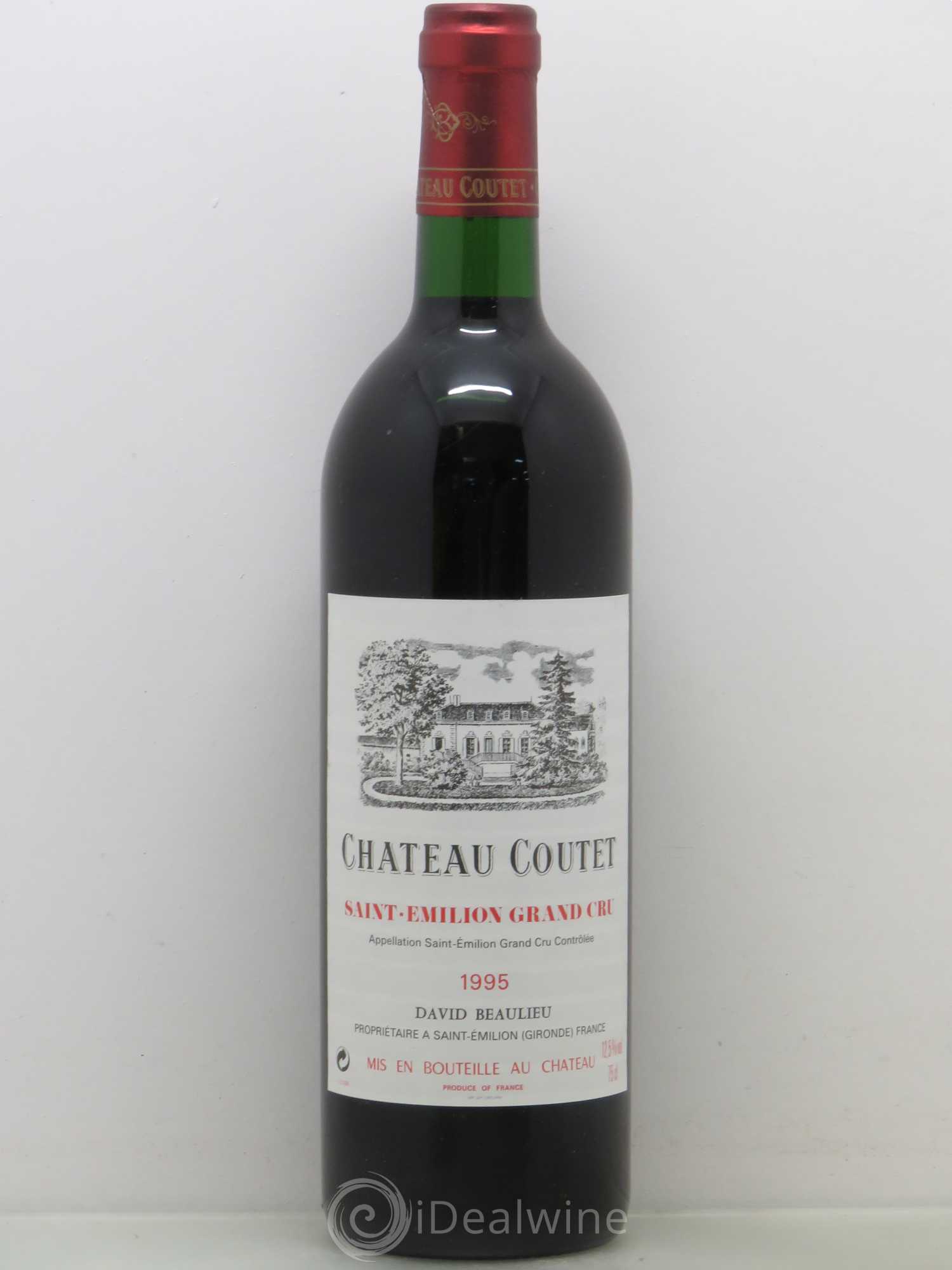 Saint-Émilion Château Coutet (sans prix de réserve) 1995 - Posten von 1 Flasche - 0