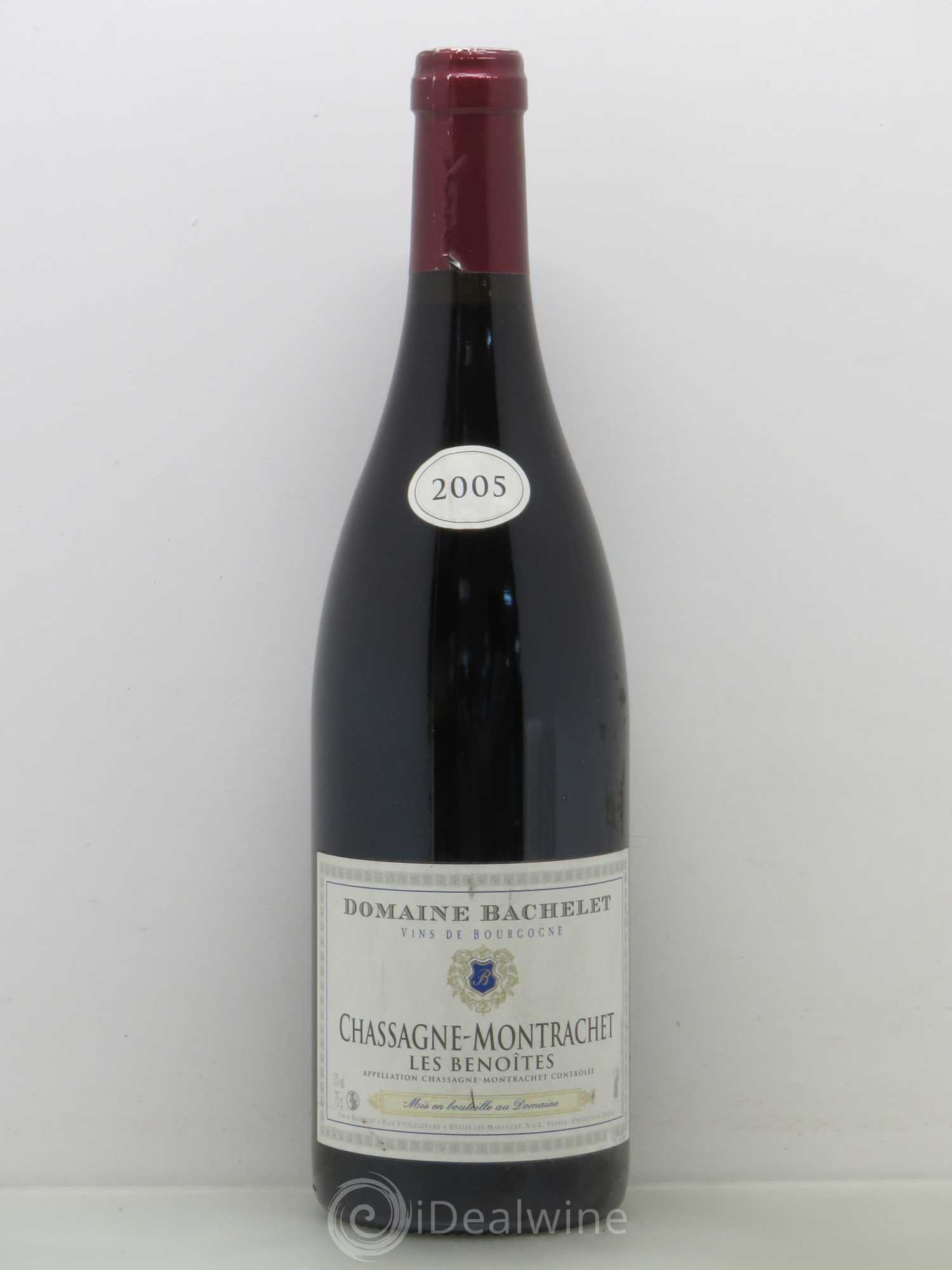 Chassagne-Montrachet Les Benoites Bachelet 2005 - Posten von 1 Flasche - 0