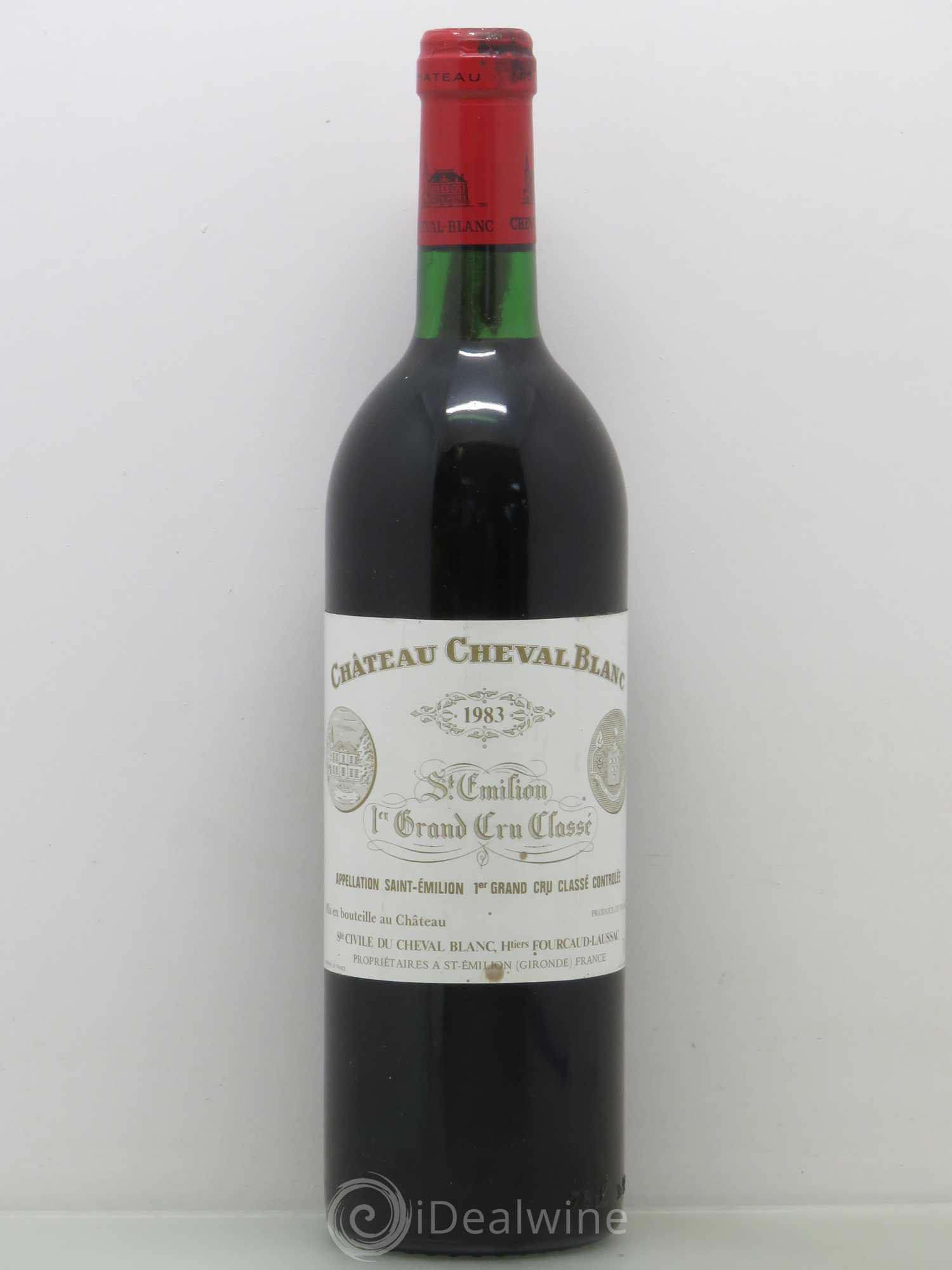 Château Cheval Blanc 1er Grand Cru Classé A 1983 - Lot de 1 bouteille - 0
