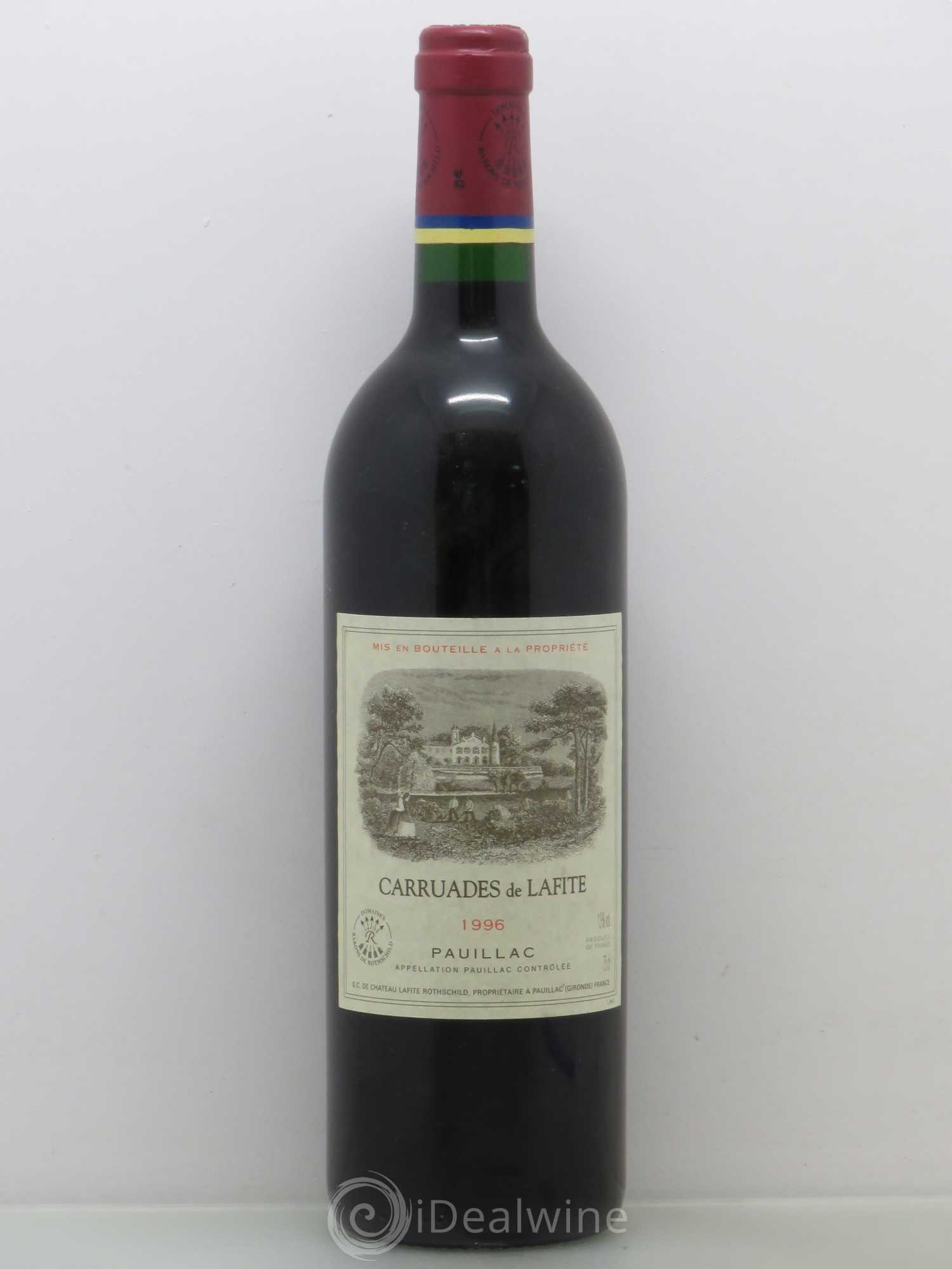 Carruades de Lafite Rothschild Second Vin 1996 - Lot de 1 bouteille - 0