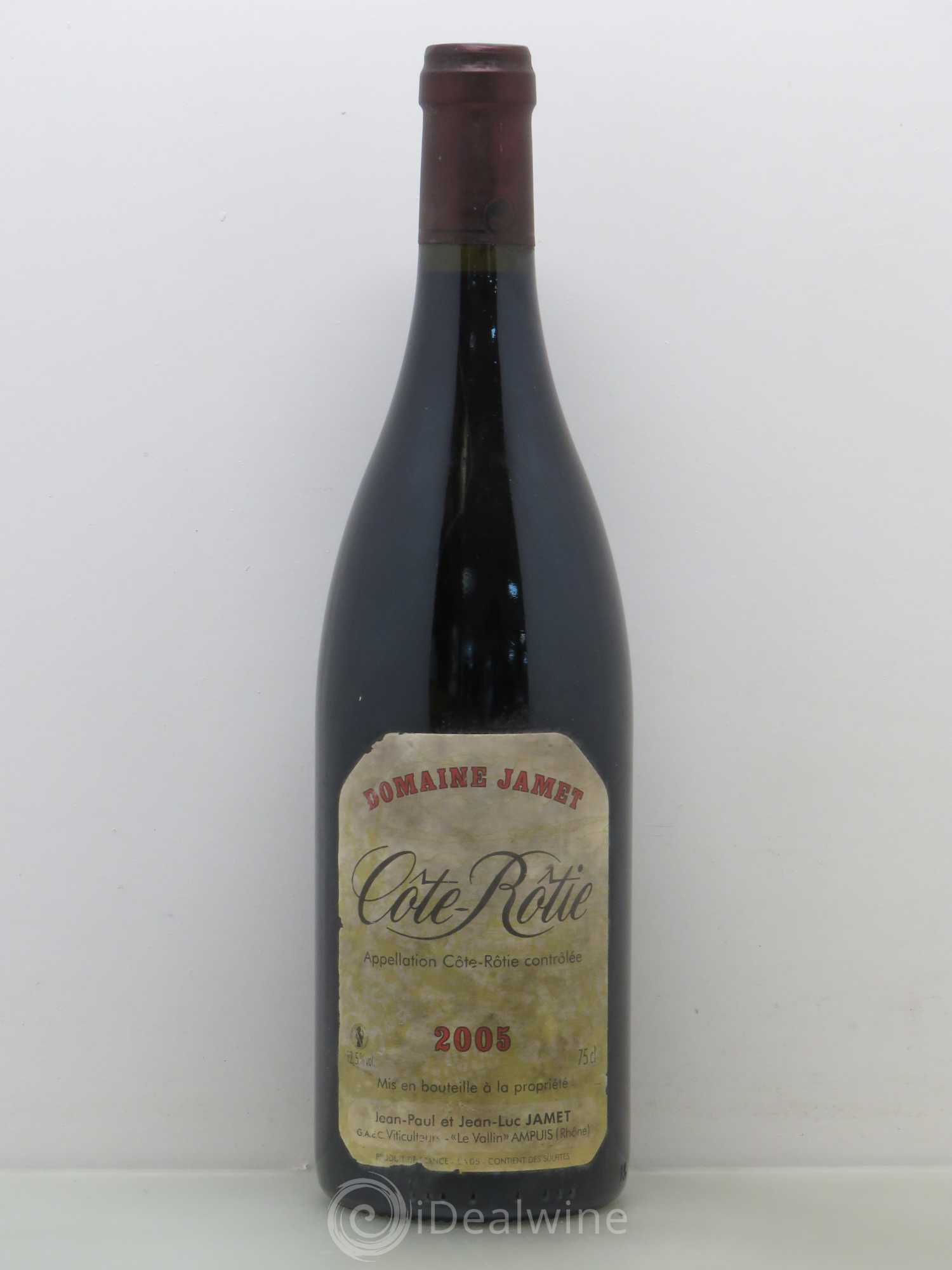 Côte-Rôtie Jamet (Domaine) 2005 - Lot de 1 bouteille - 0