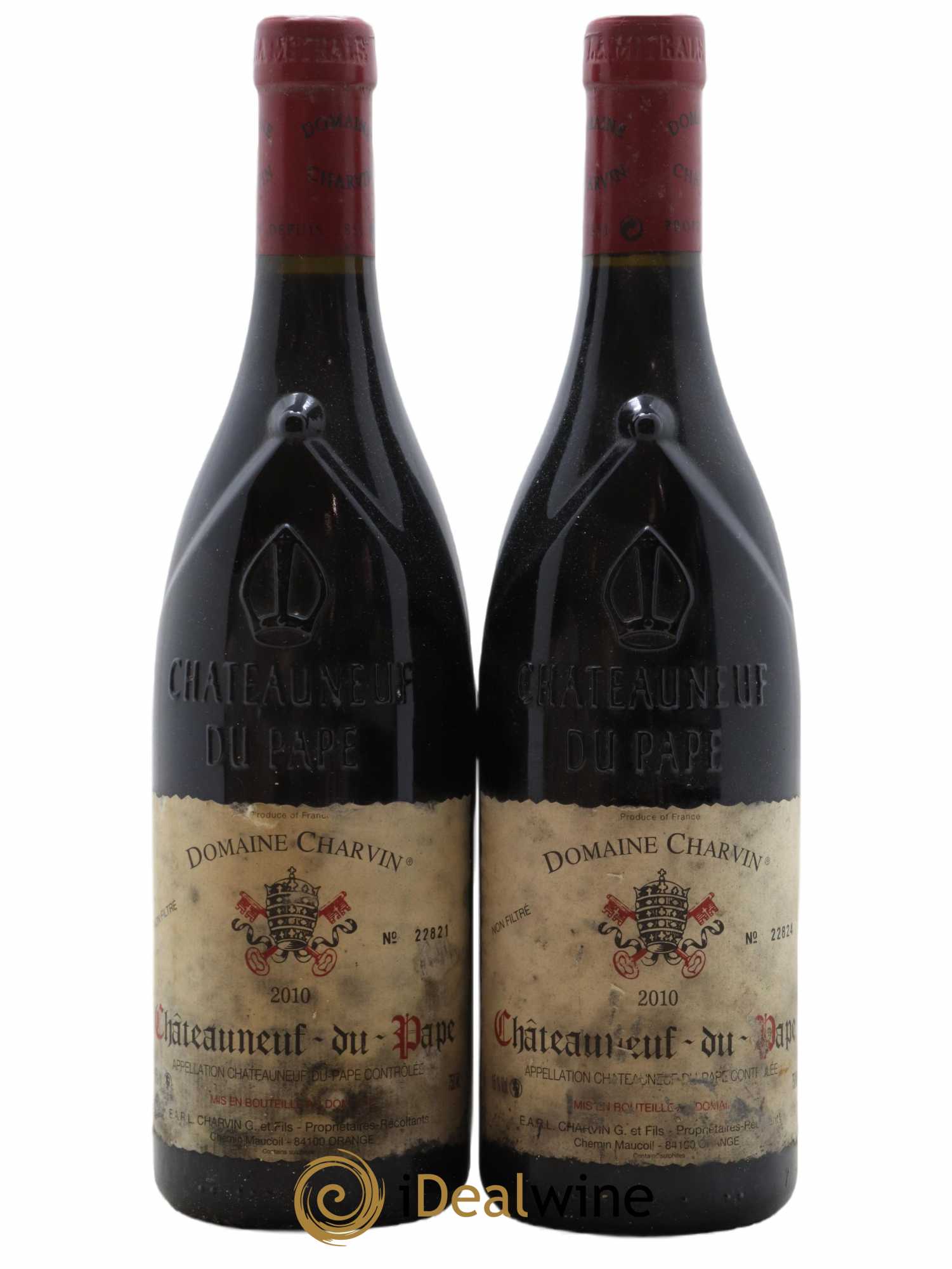 Châteauneuf-du-Pape Charvin (Domaine) 2010 - Lot de 2 bouteilles - 0