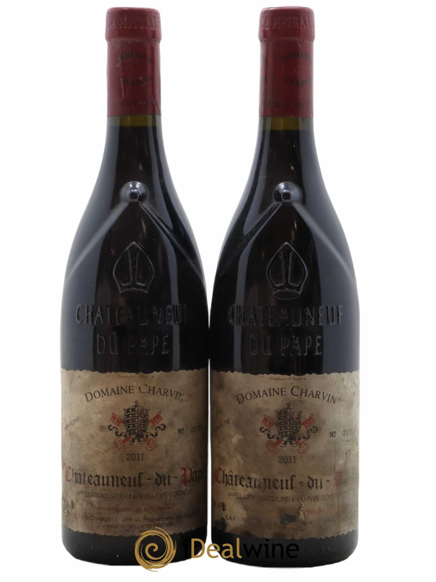 Châteauneuf-du-Pape Charvin (Domaine) 2011 - Lot de 2 bouteilles - 0
