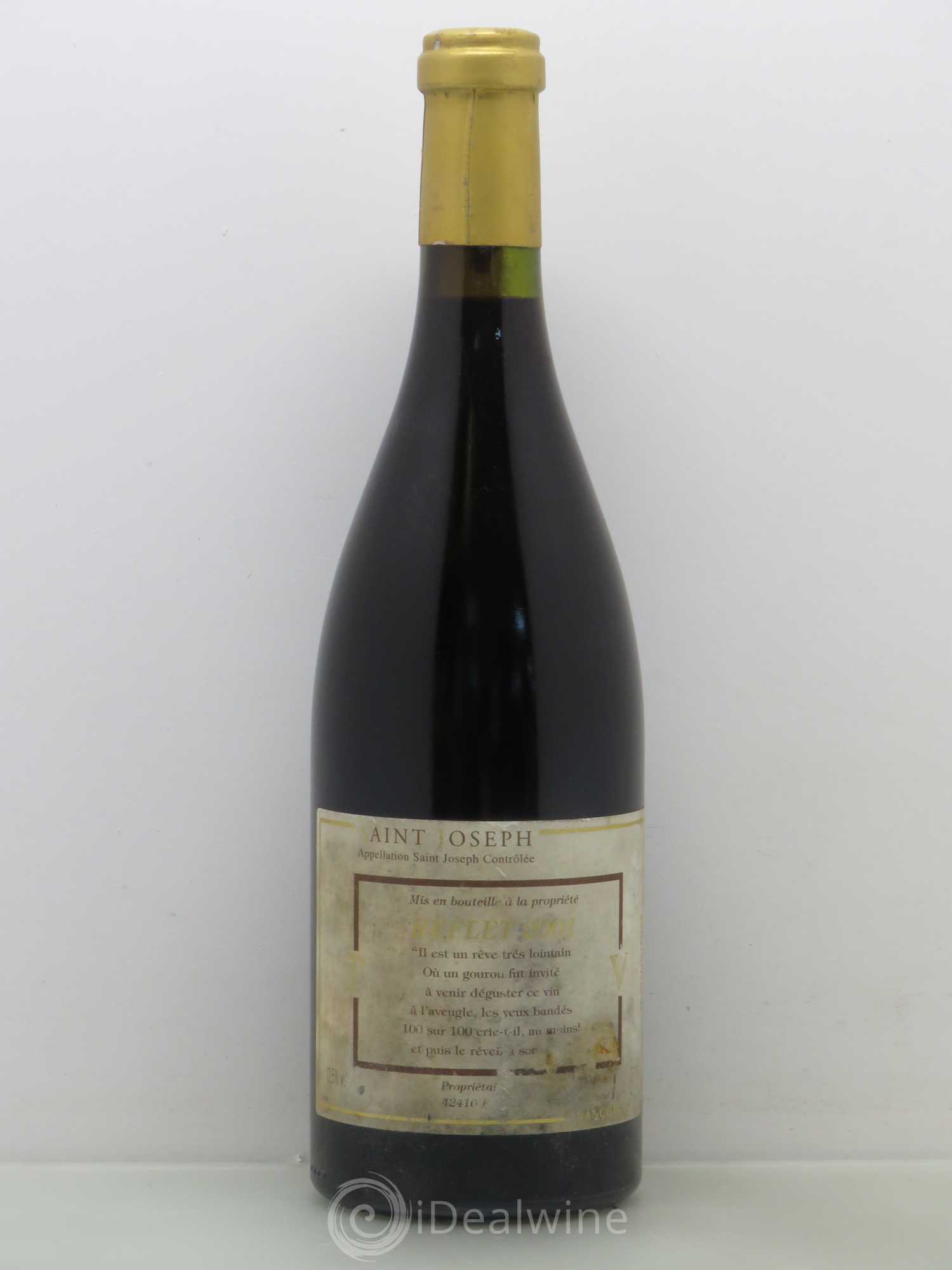 Saint-Joseph Reflet François Villard 2001 - Lot de 1 bouteille - 0
