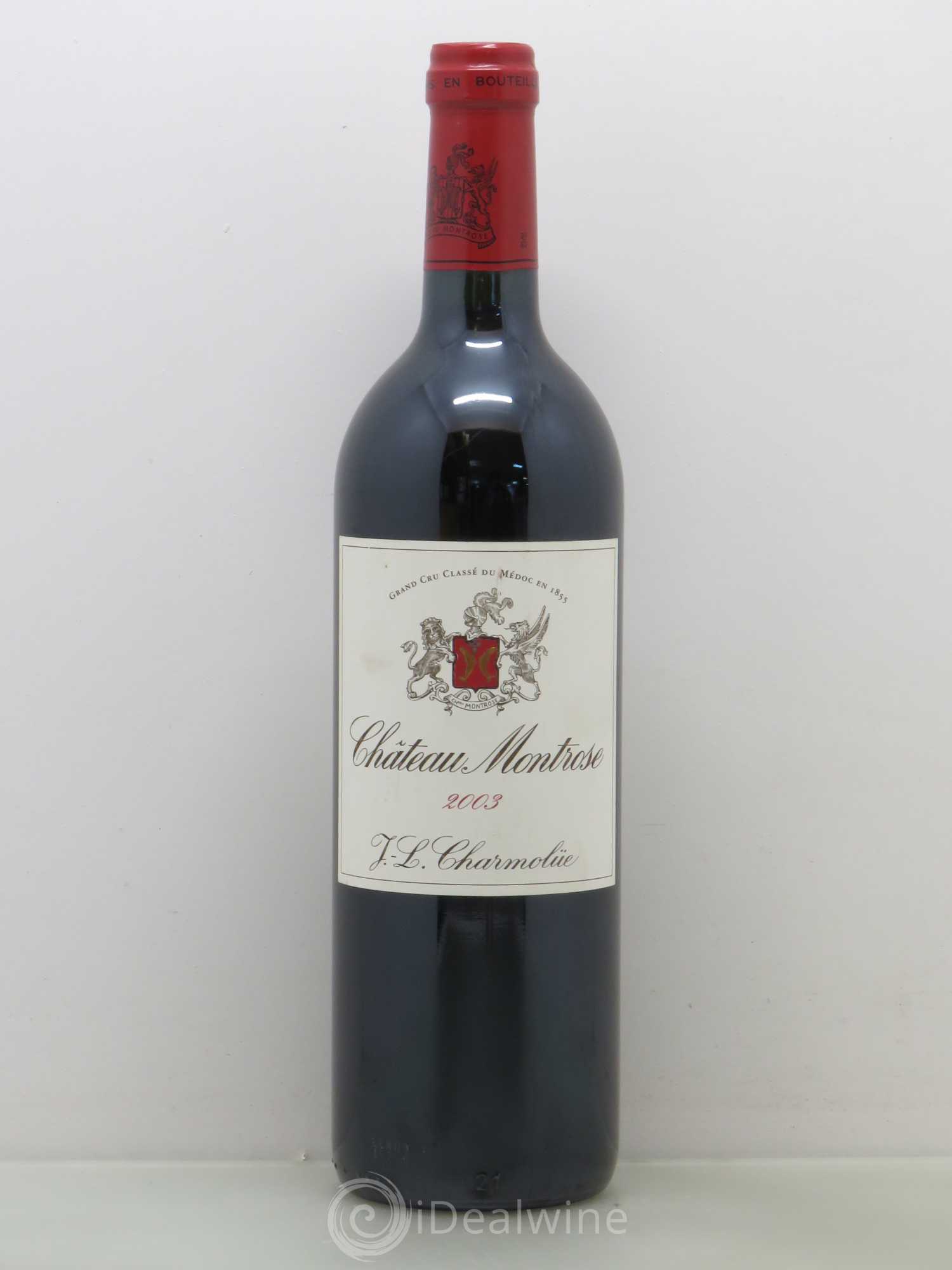 Château Montrose 2ème Grand Cru Classé 2003 - Lot de 1 bouteille - 0