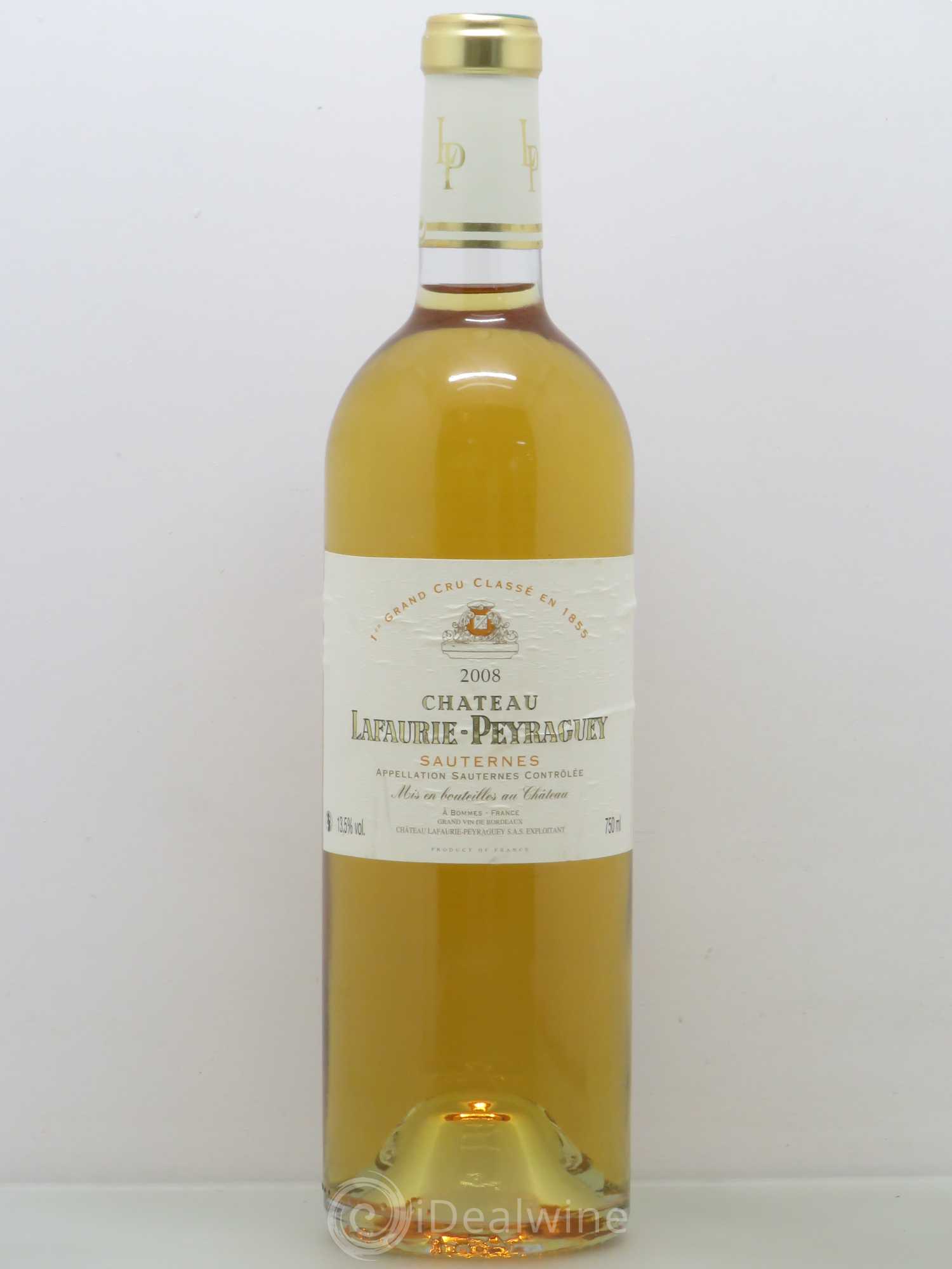 Château Lafaurie-Peyraguey 1er Grand Cru Classé 2008 - Lotto di 1 bottiglia - 0