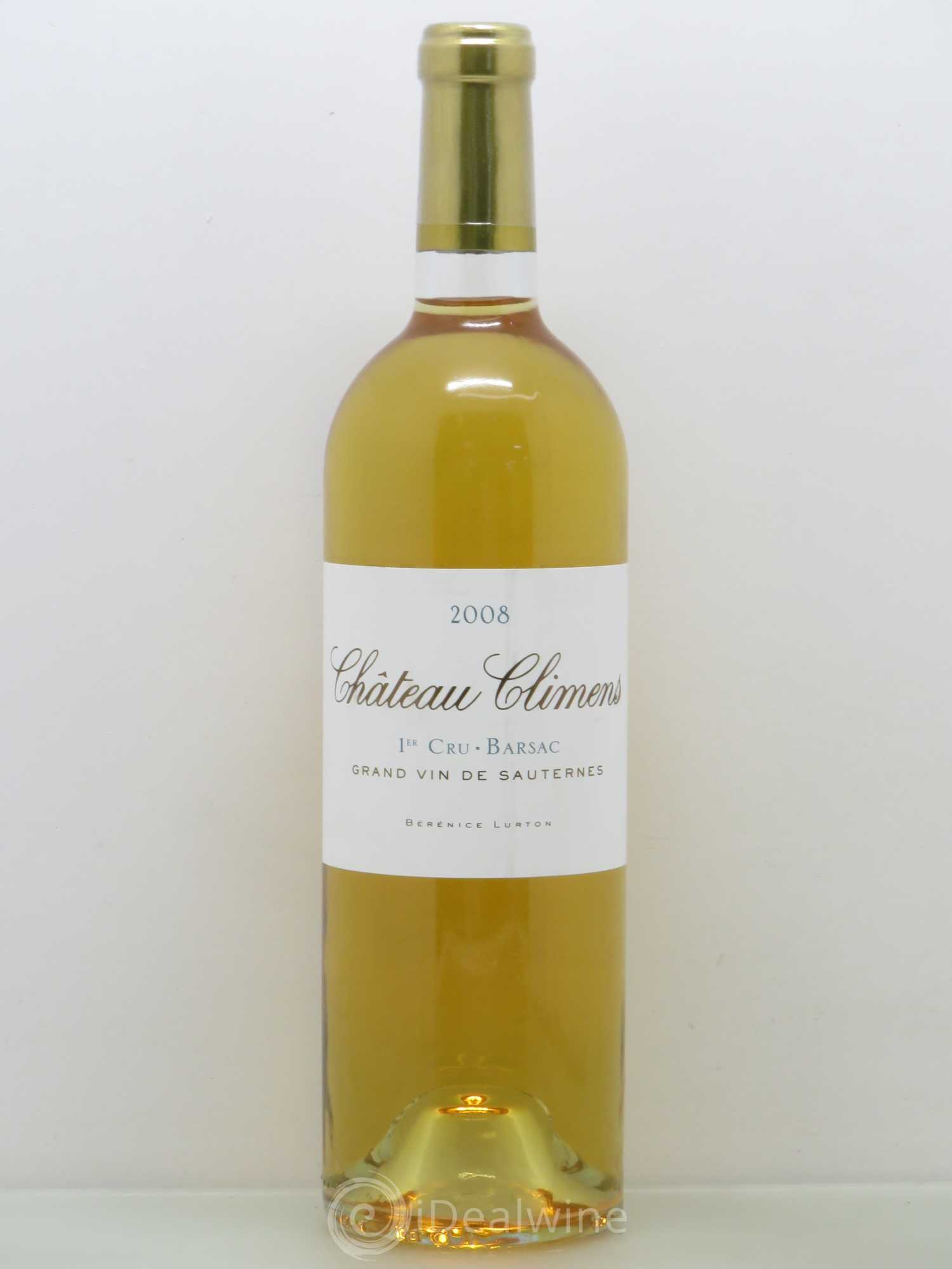 Château Climens 1er Grand Cru Classé 2008 - Lotto di 1 bottiglia - 0