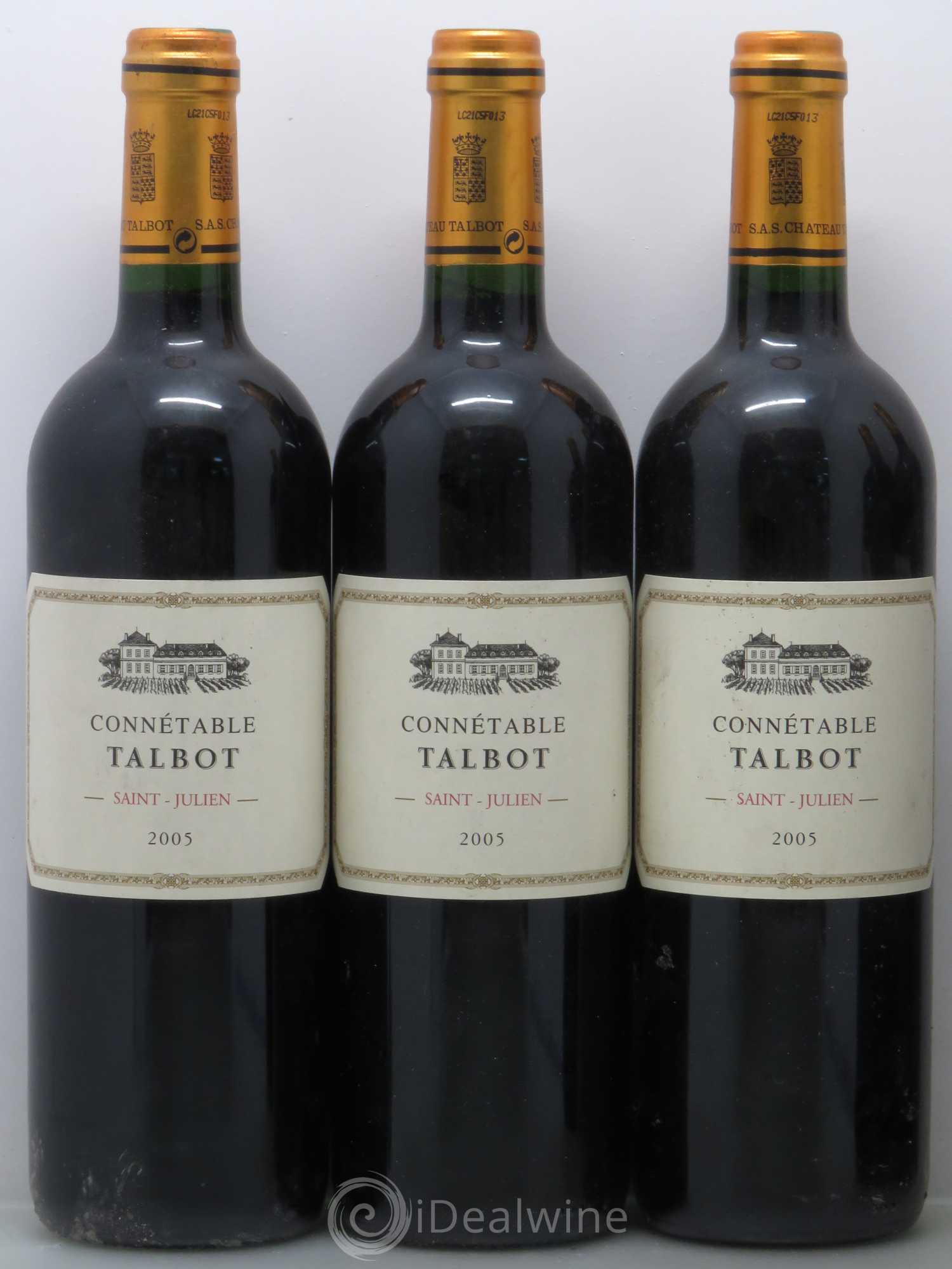 Connétable de Talbot Second Vin 2005 - Lot of 5 bottles - 1