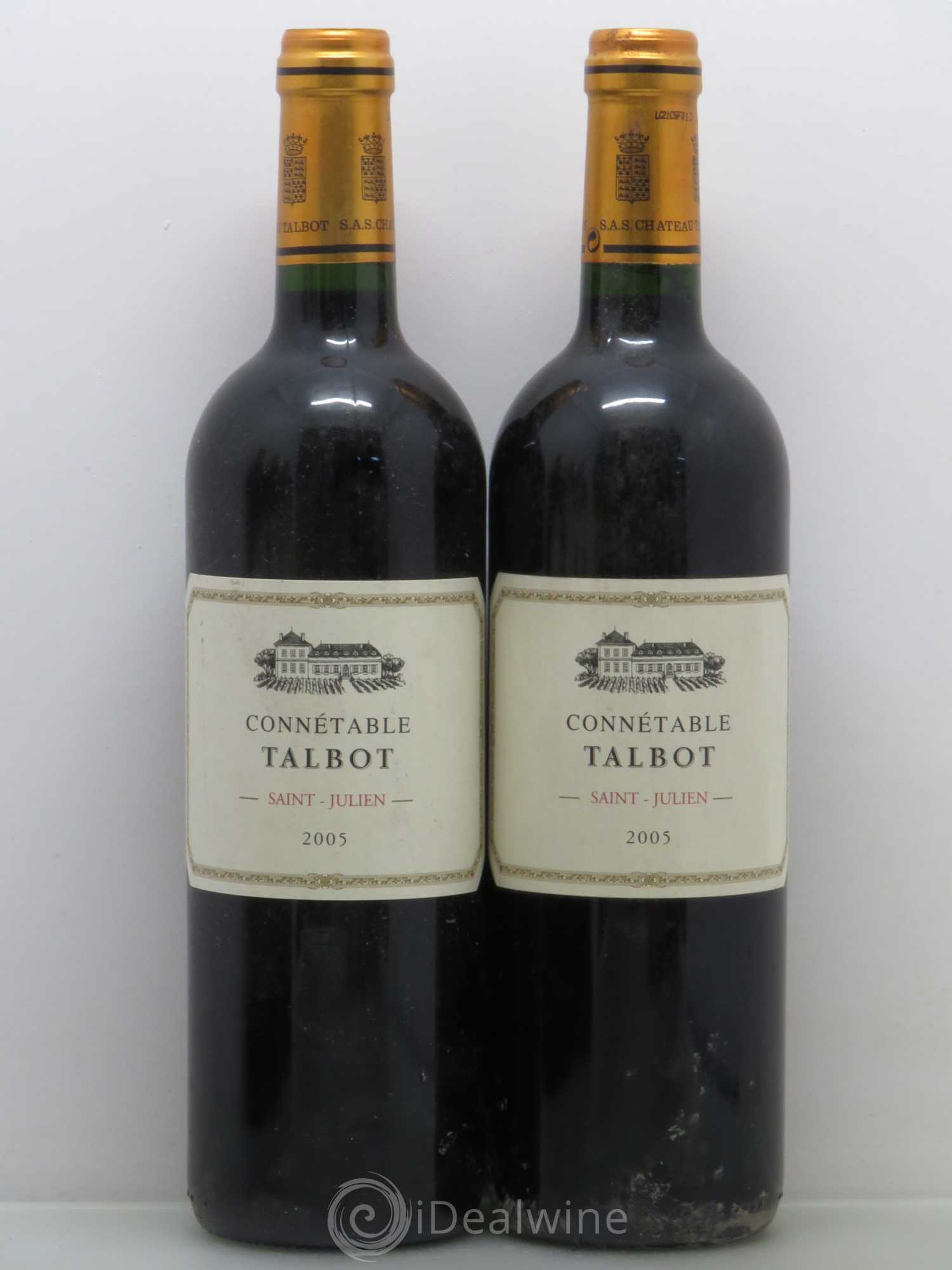 Connétable de Talbot Second Vin 2005 - Lot of 5 bottles - 2